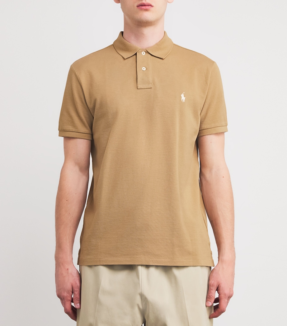 Polo Pony Polo Shirt TAN/CRM PP Image 3