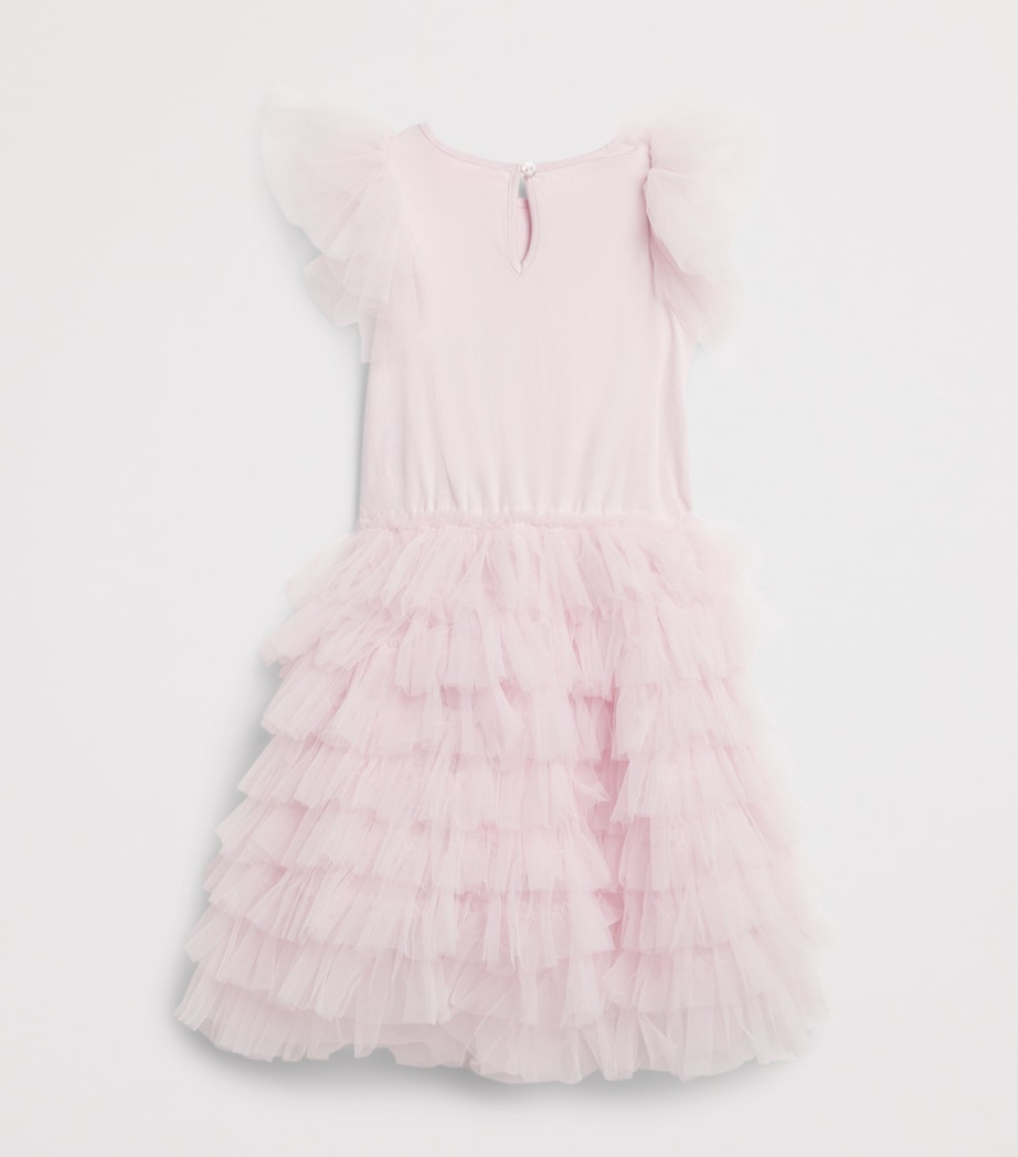 Tulle Embellished Lavender Love Dress (4-5 Years) ORCHID ICE Image 2
