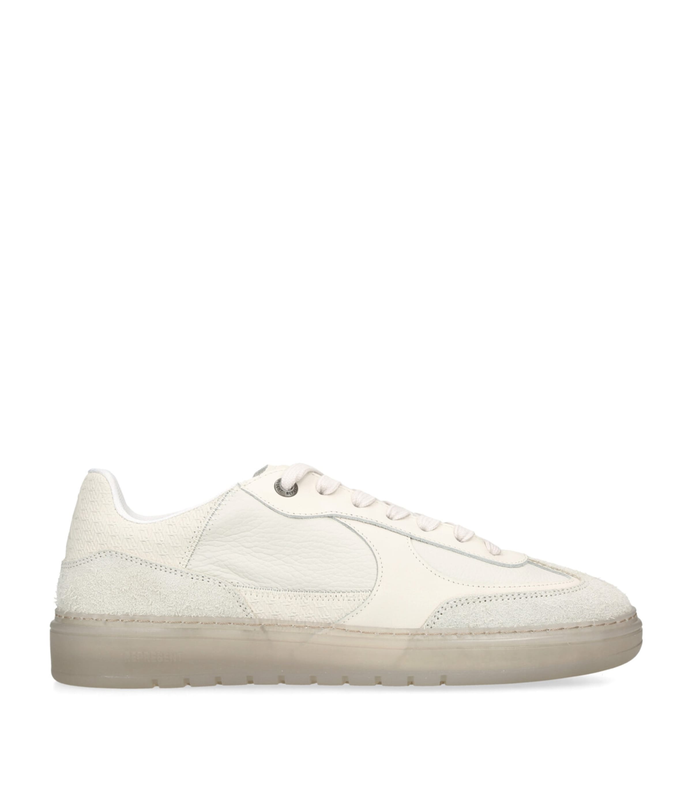 Represent Leather Virtus Sneakers In White