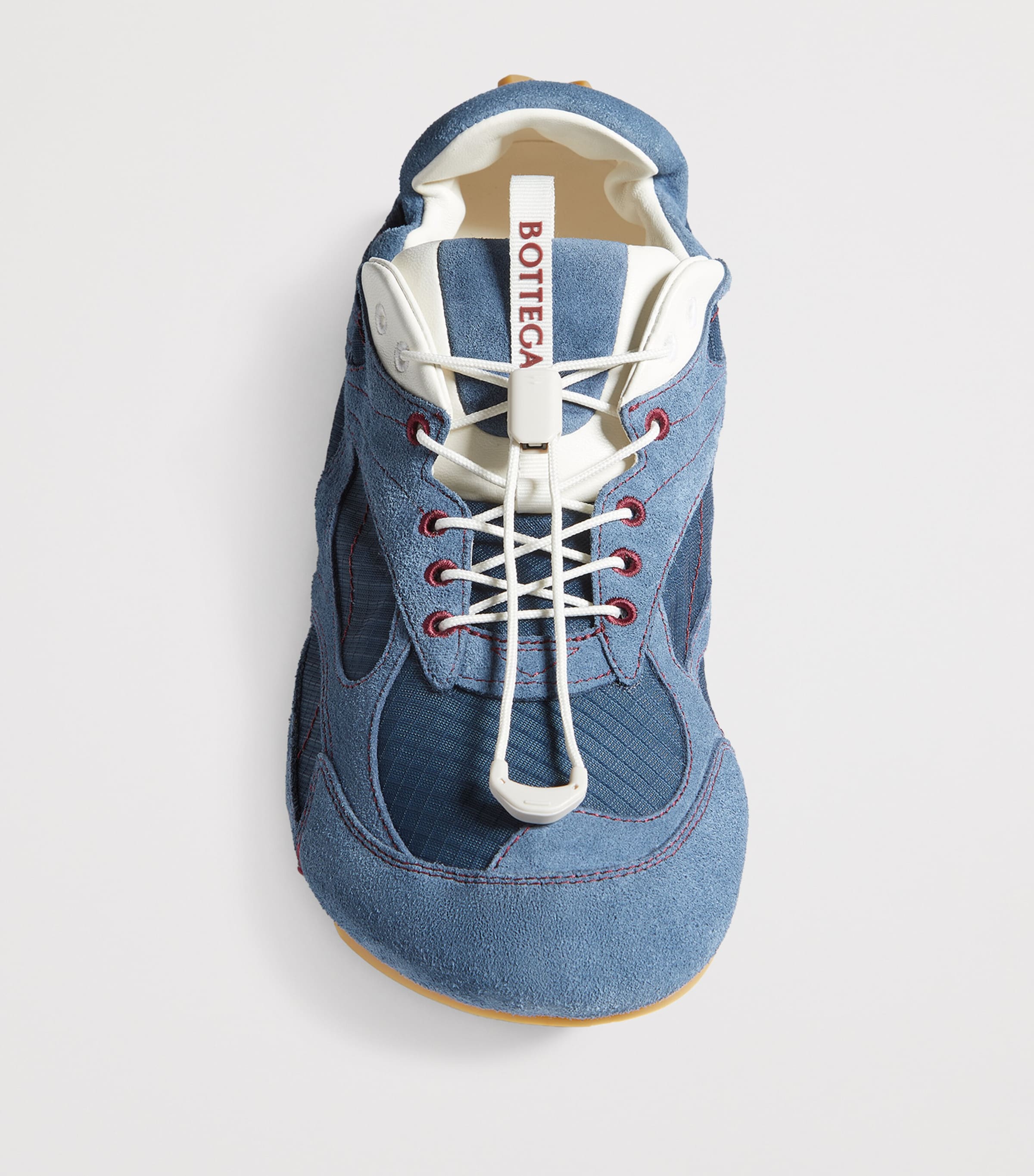 Bottega Veneta Suede-Trim Orbit Flash Sneakers Image 4