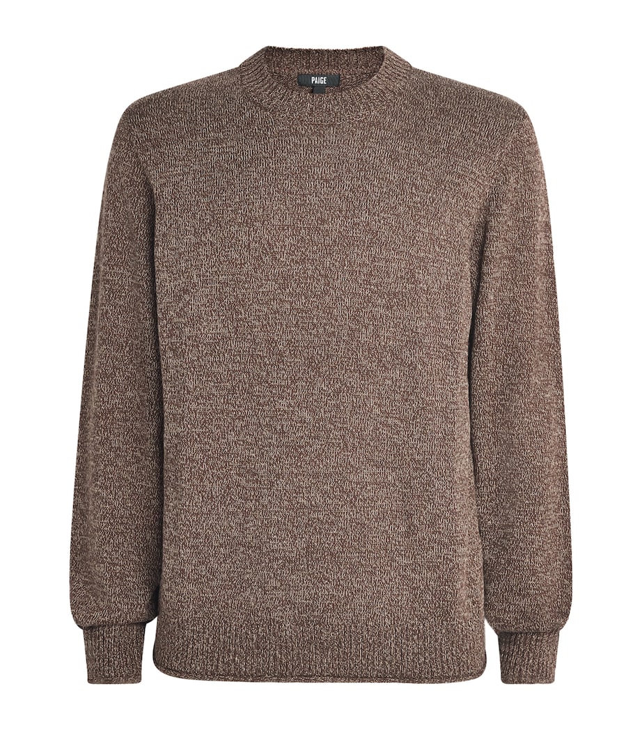 PAIGE Mens Cortazo Sweater Twisted Pinecone Image 1