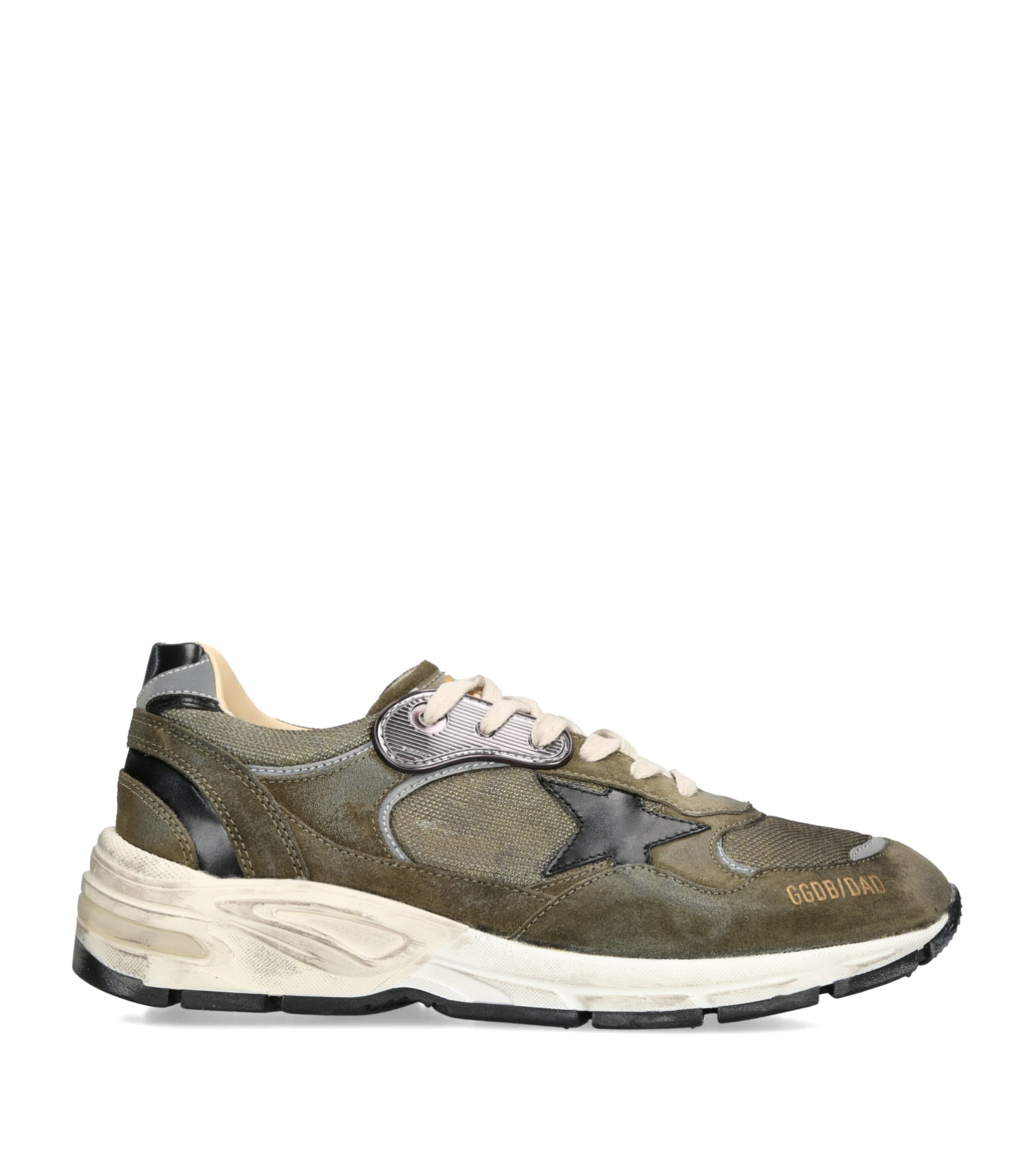 Golden Goose Dad-Star Sneakers Khaki Image 1