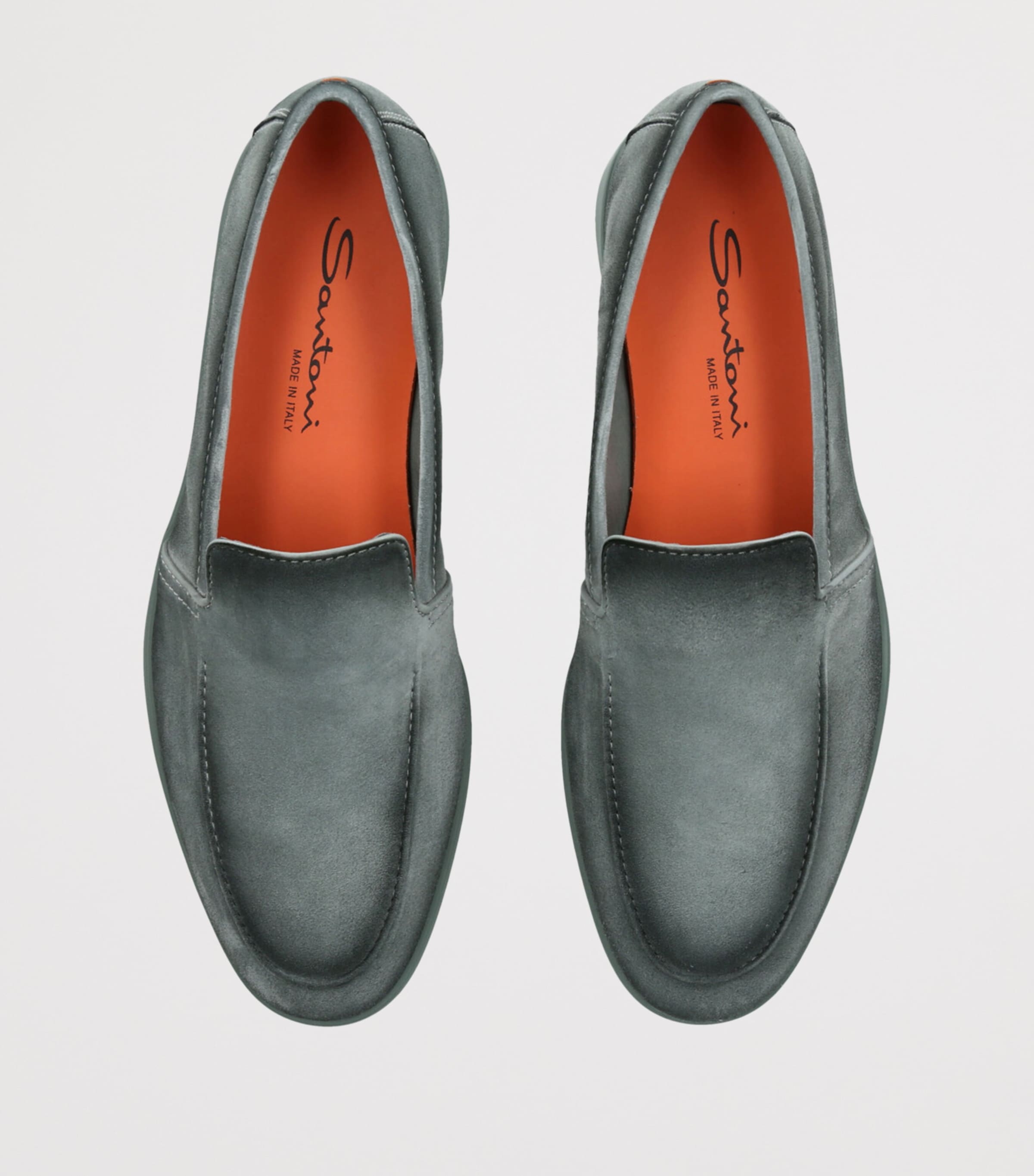 Suede Malibu Loafers PALE BLUE Image 4