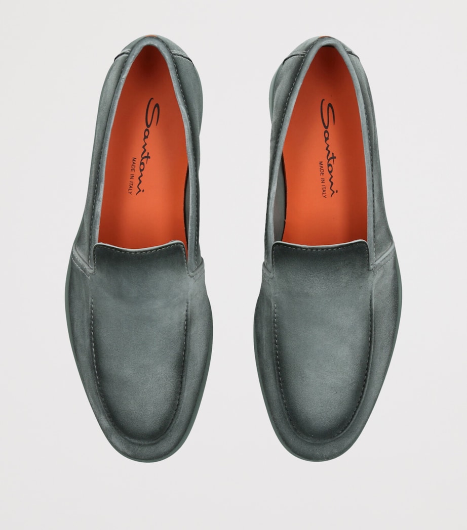 Suede Malibu Loafers PALE BLUE Image 4