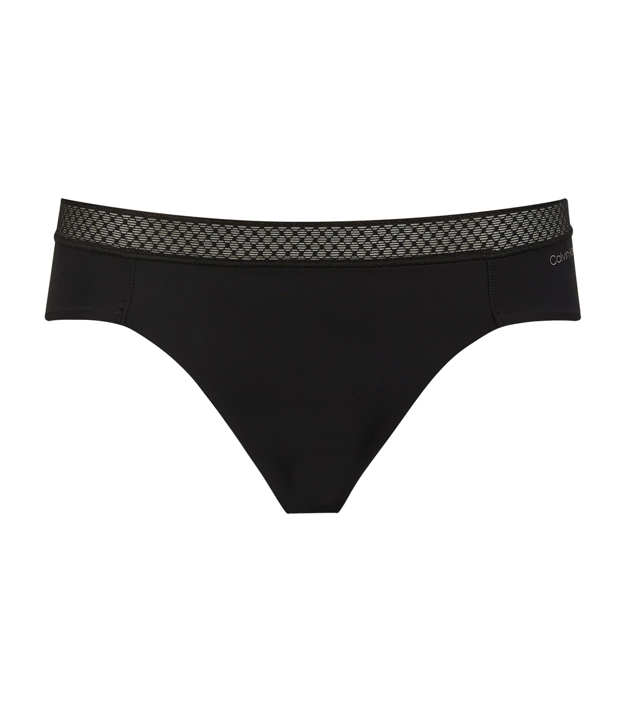 Shop Calvin Klein Seductive Comfort Bikini Briefs In Black