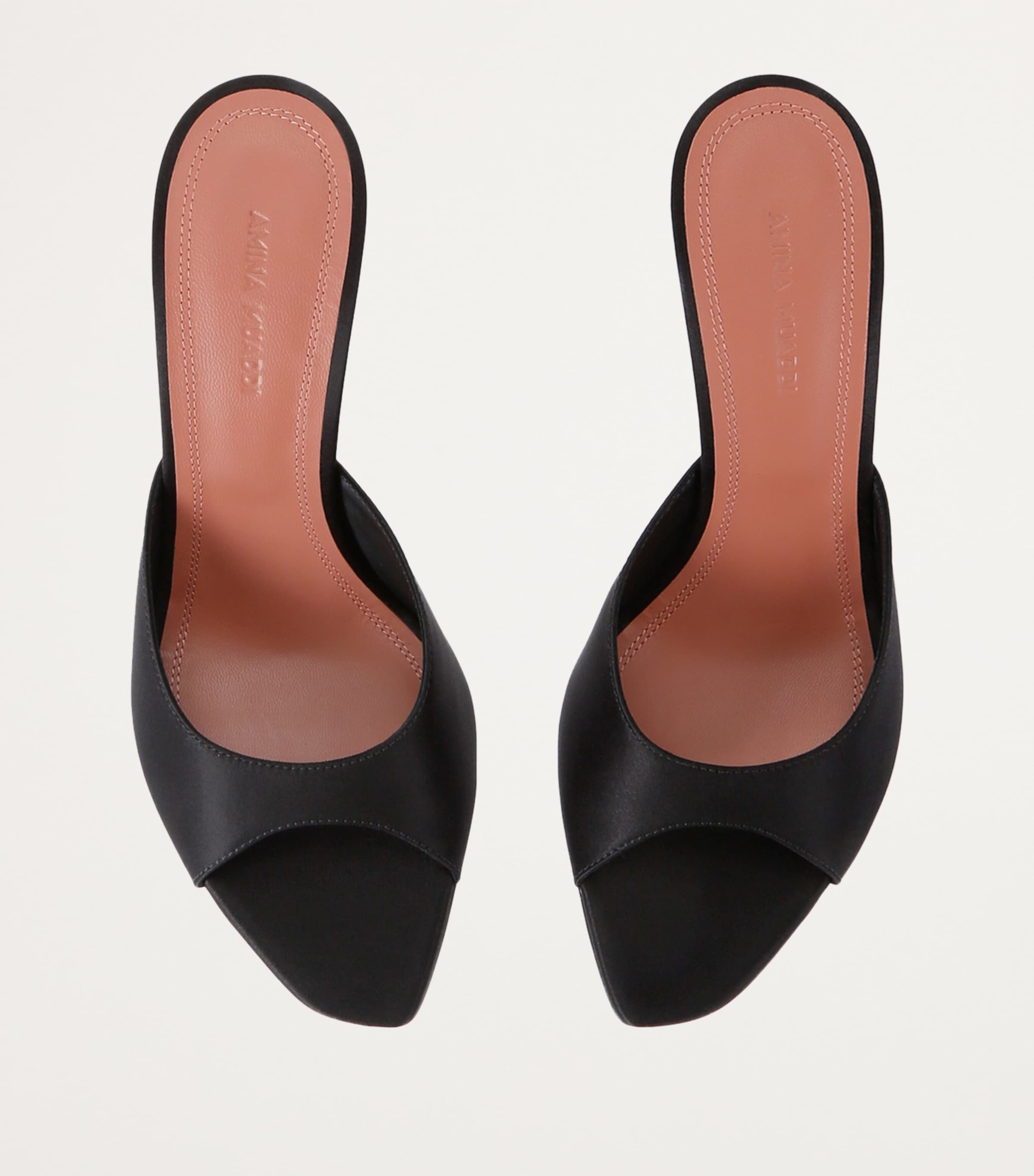 Satin Alexa Mules 95 BLACK Image 4