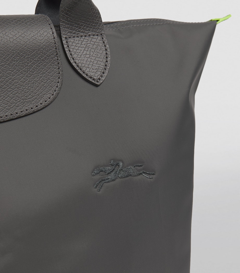 Large Le Pliage Green Tote Bag P66 GRAPHITE Image 7
