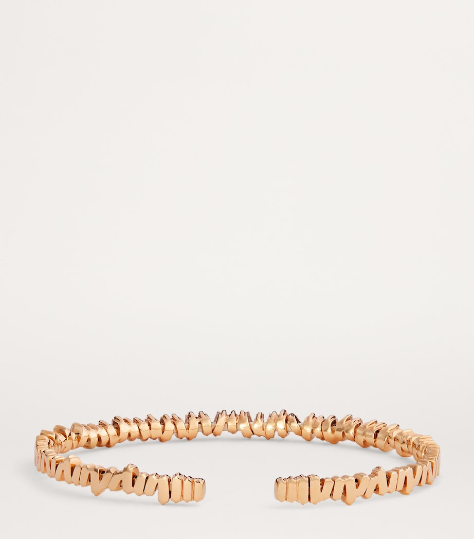 Rose Gold and Diamond Classic Bangle 18K RG/WD Image 3