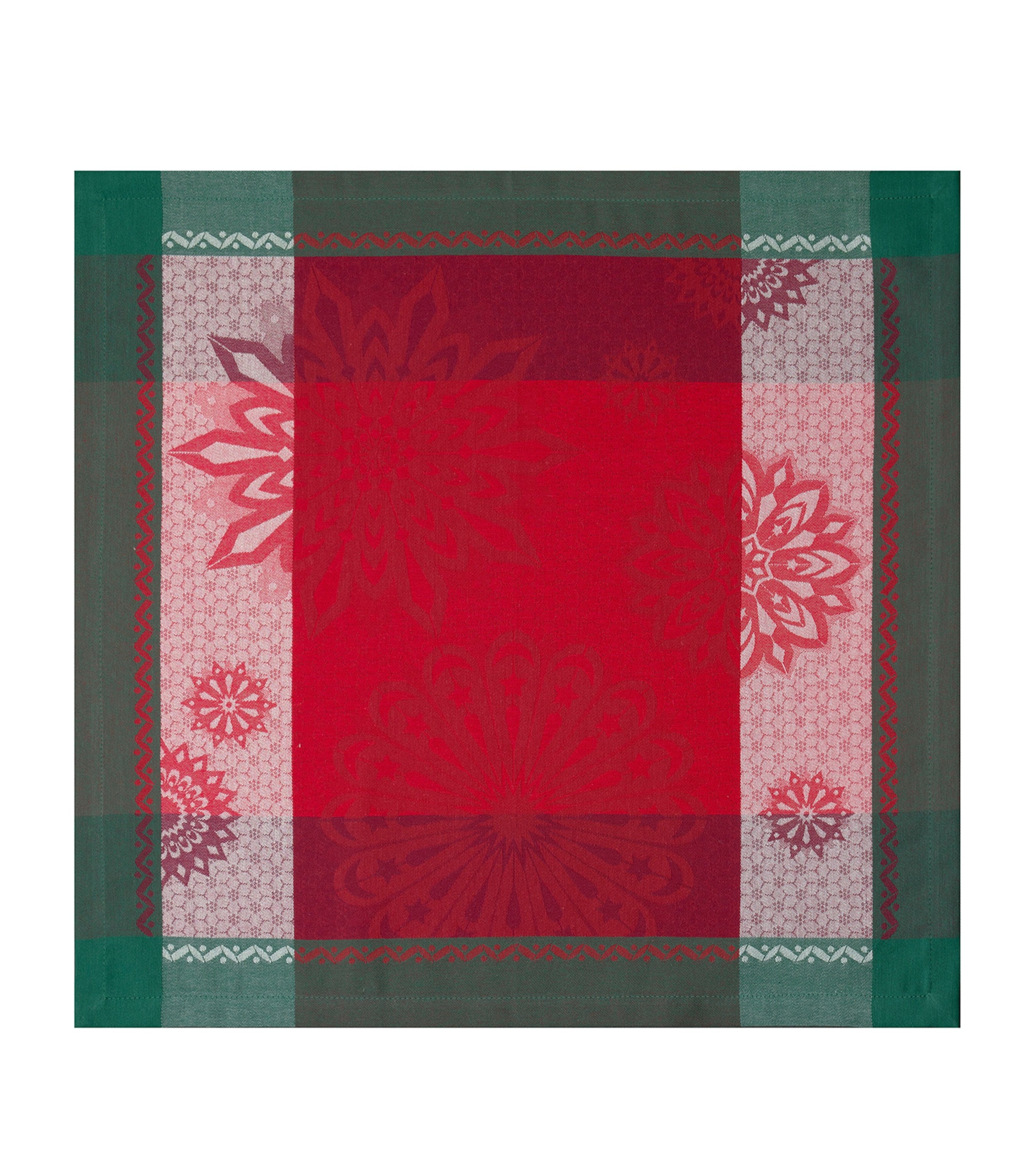 Shop Le Jacquard Français Lumière D'étoiles Napkin In Red