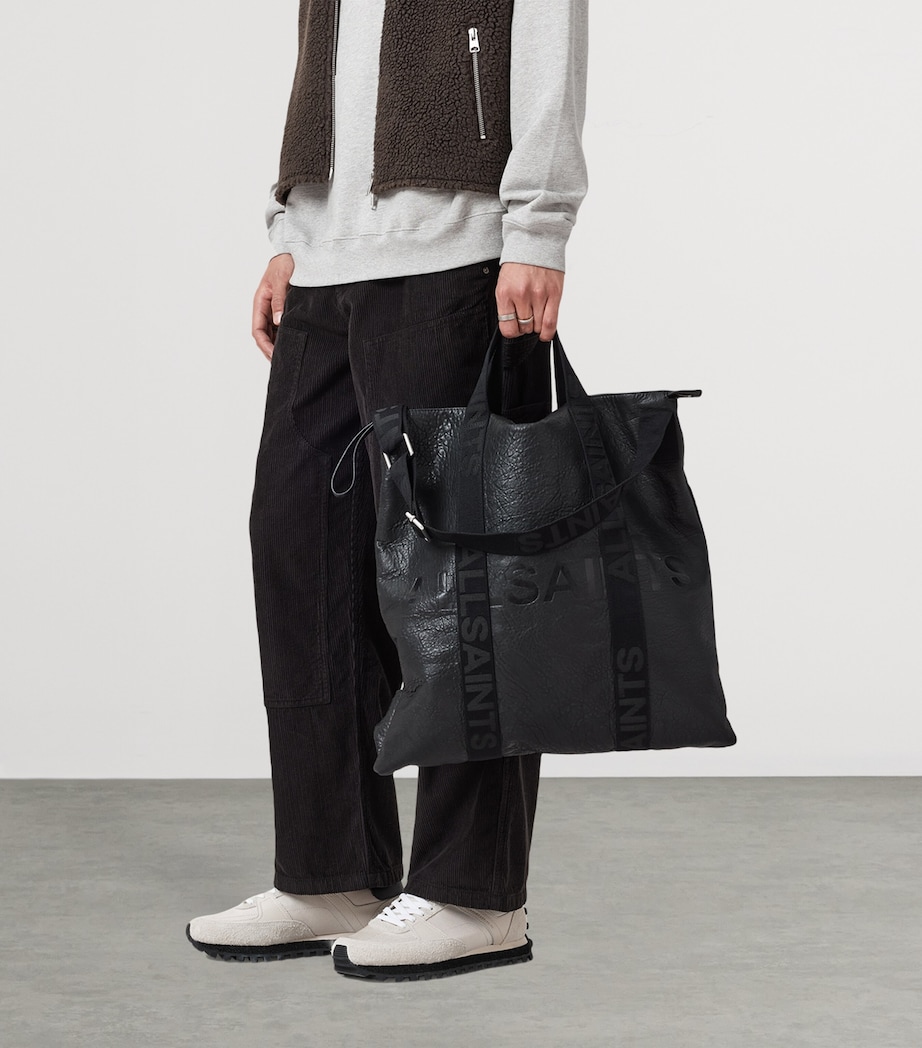 Leather Kei Backpack BLACK Image 6