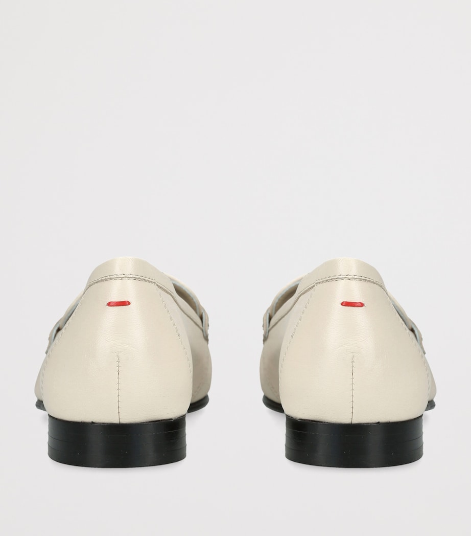 aeyde Leather Aldous Loafer Cream Image 4