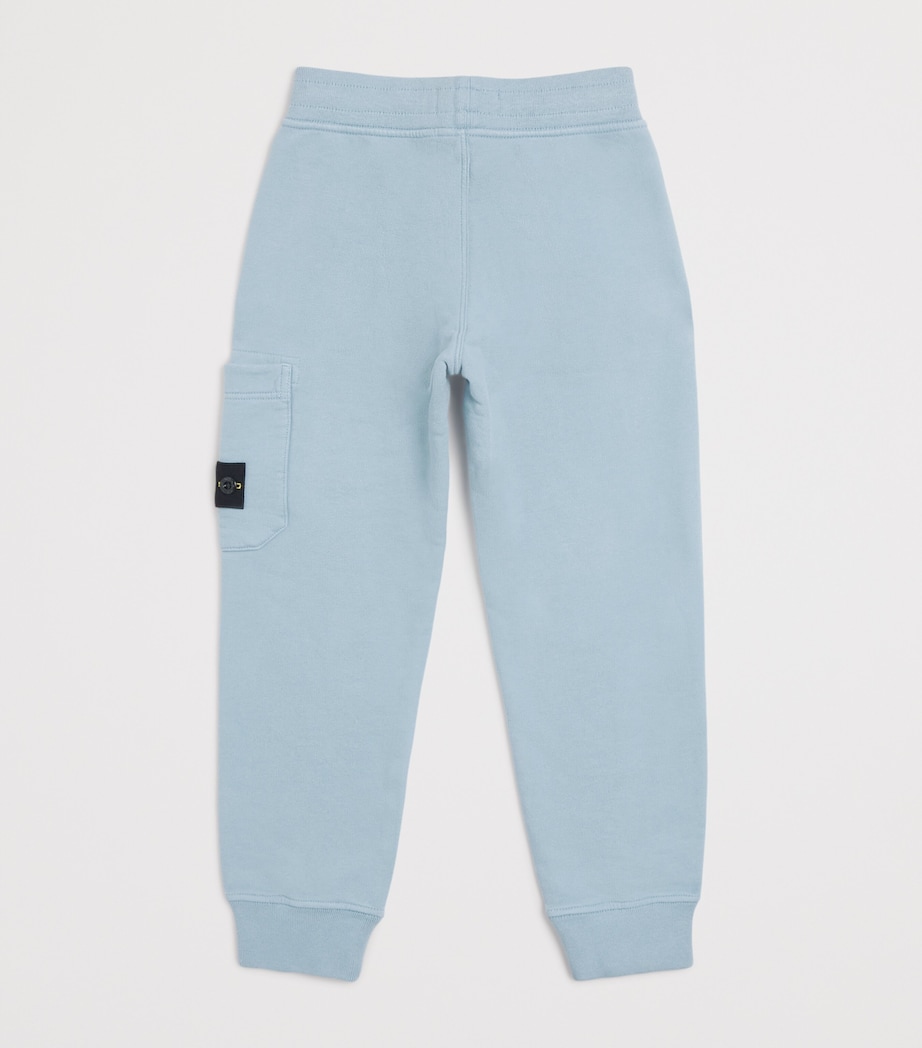 Cotton Badge Sweatpants (4-14 Years) V004ASKY BLUE Image 2