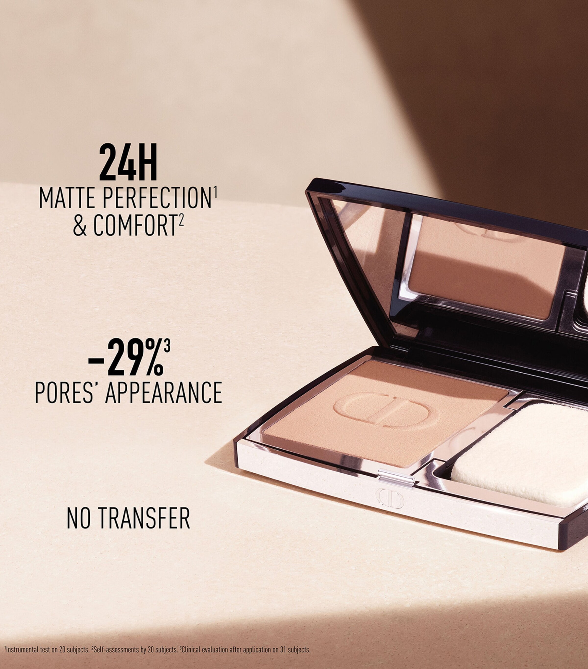 Forever Natural Velvet Compact Foundation Refill 0N Image 3