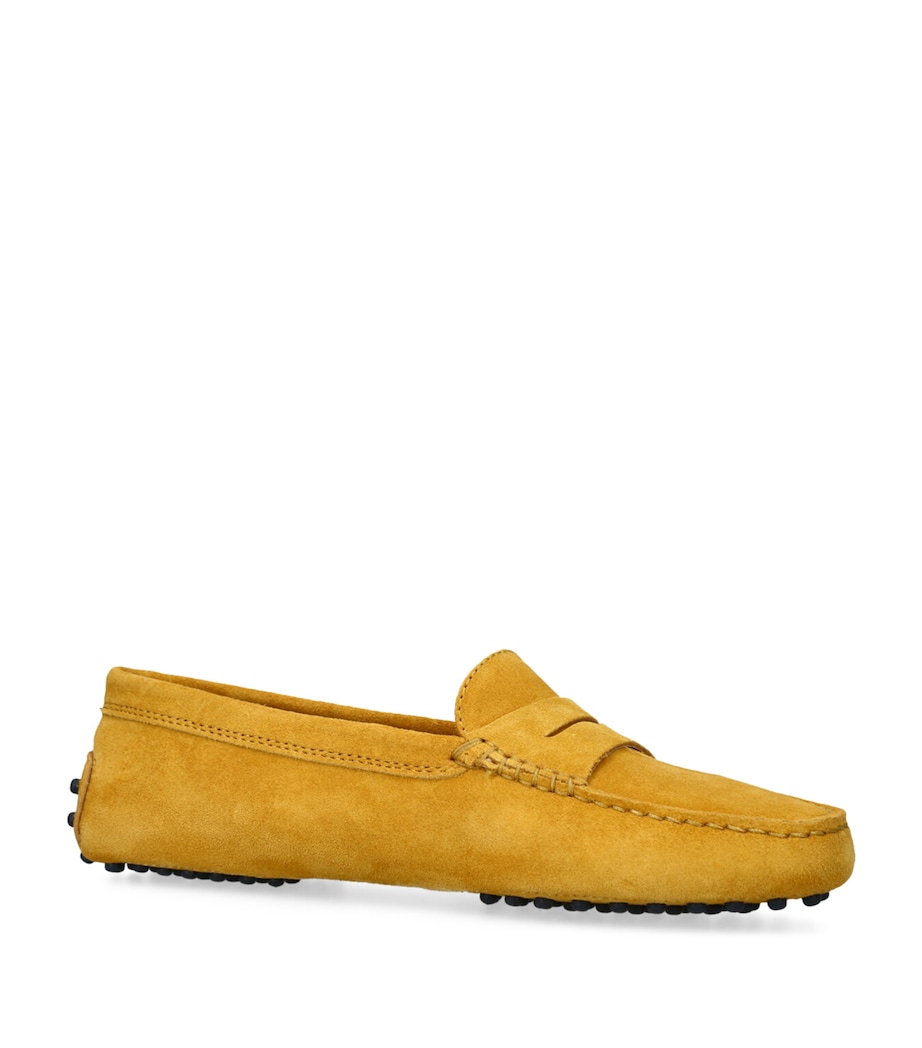 Suede Gommino Driving Shoes YELLOW Image 1