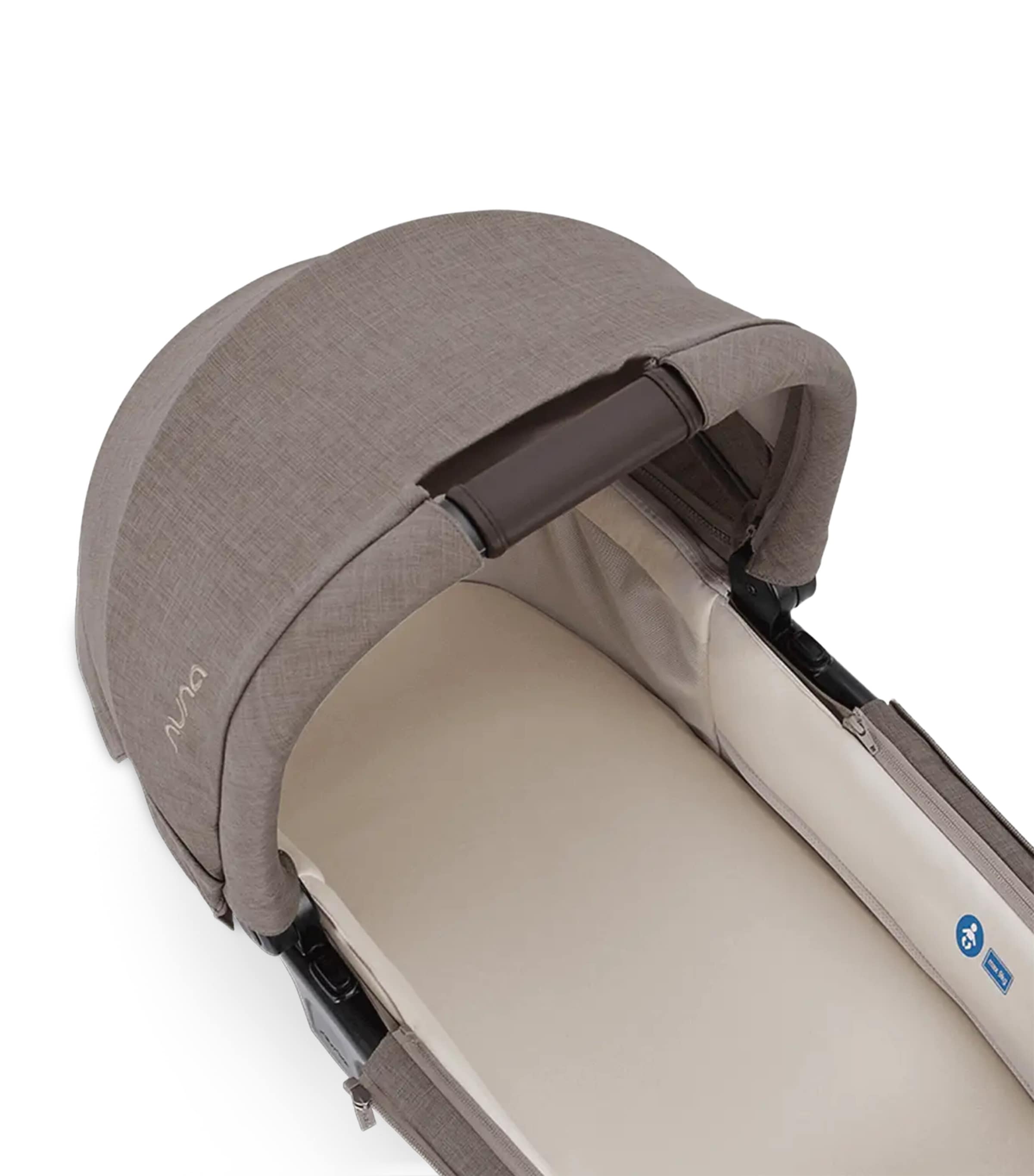 Nuna x BMW LYTL Carrycot and Raincover Umber Image 4