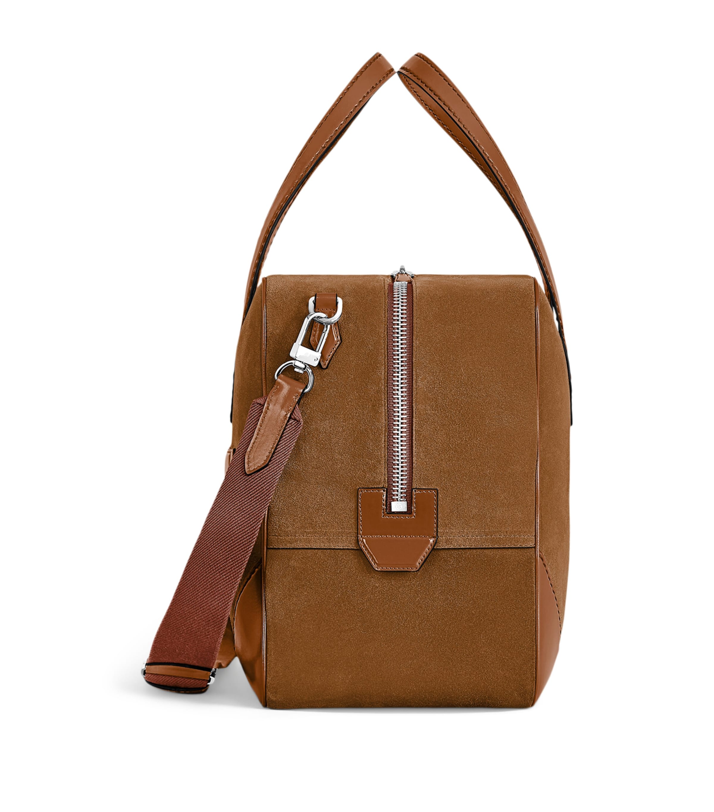 Montblanc Suede Weekender 45 Holdall Caramel Image 3