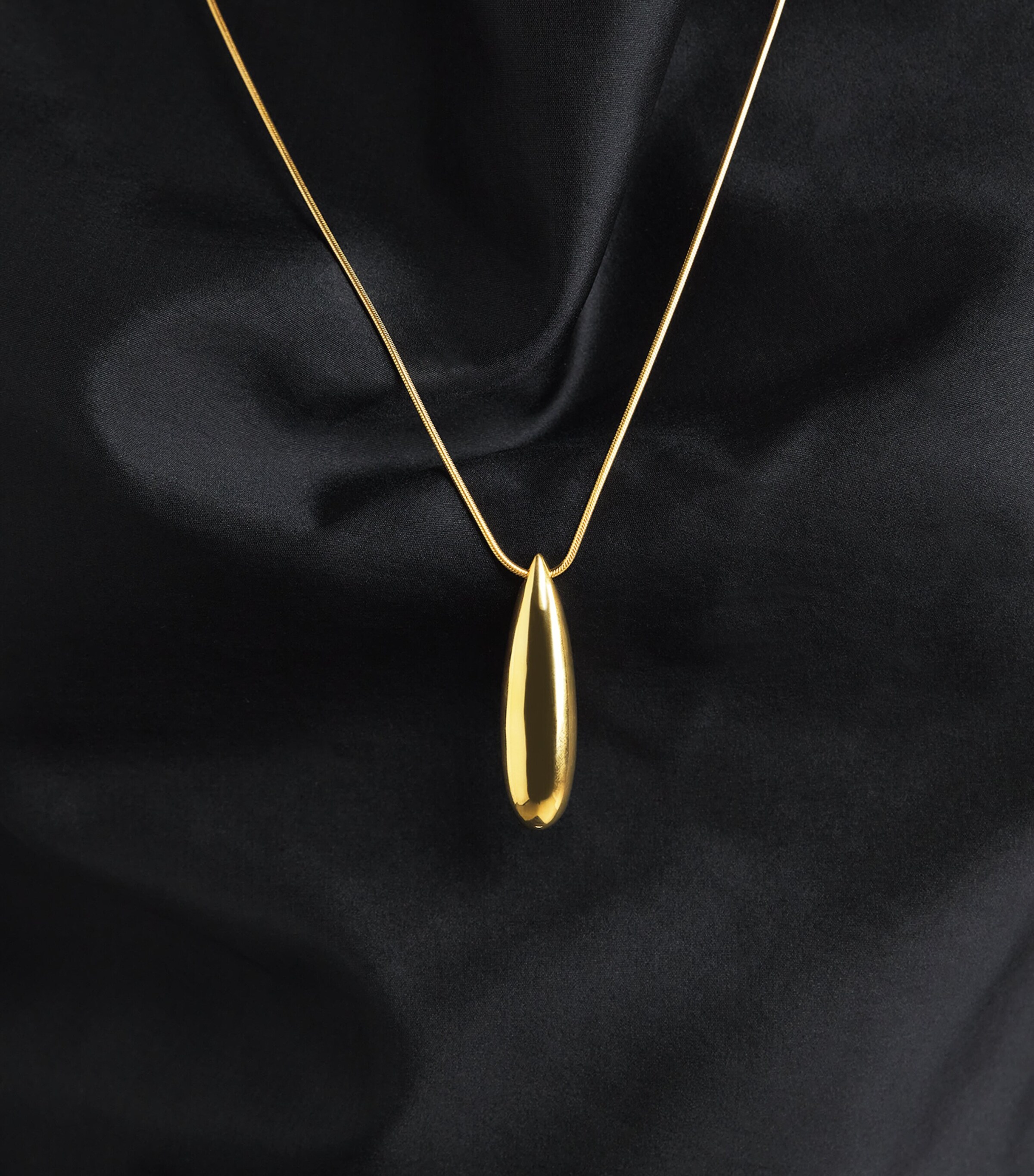 LIÉ STUDIO Gold Plated Dolly Necklace Gold Image 4