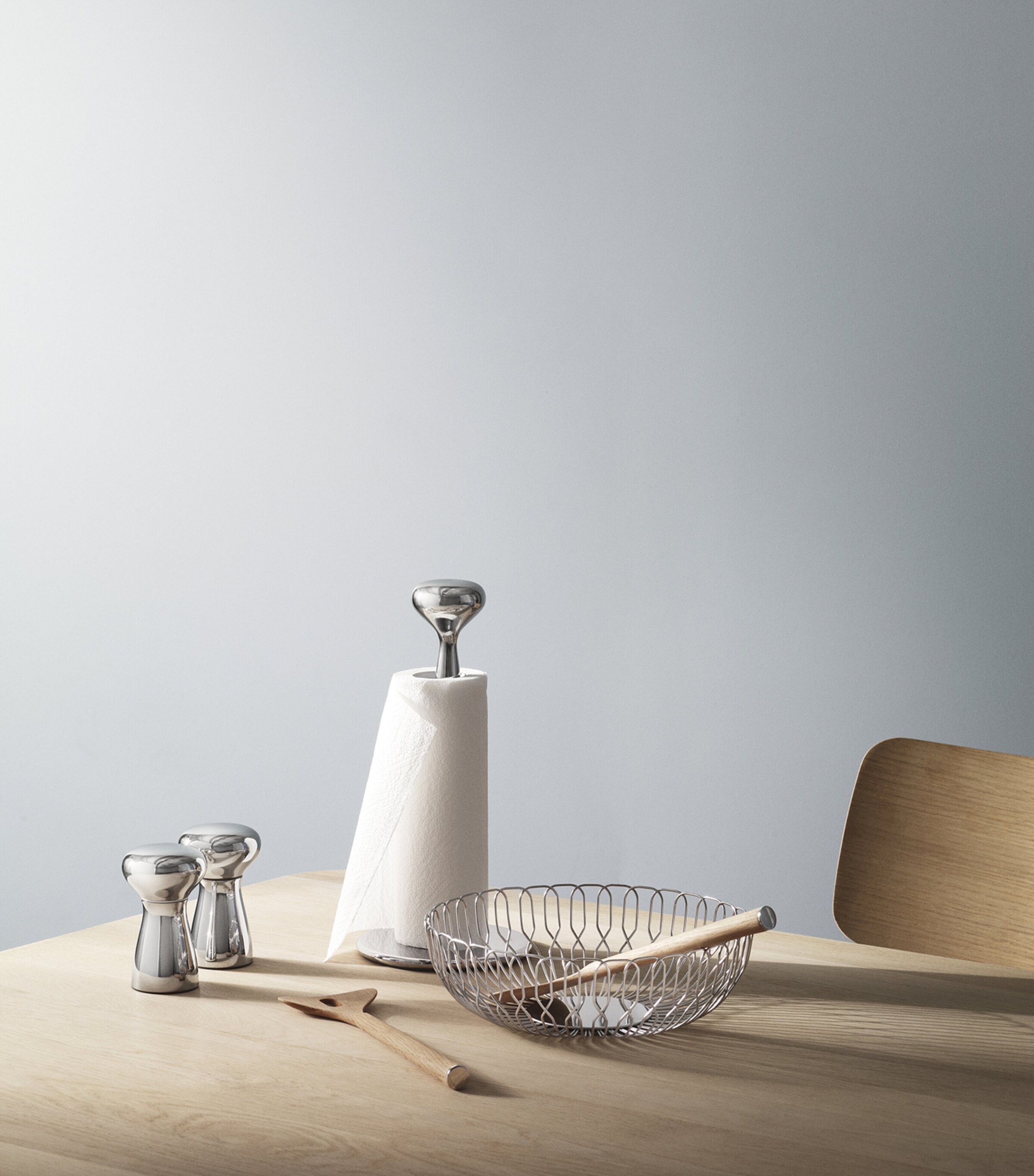 Georg Jensen Alfredo Salt And Pepper Shakers Silver Image 4