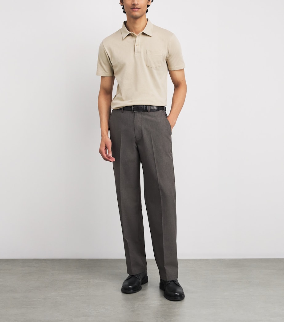 Supima Cotton Riviera Polo Shirt BRGT HAZELWOOD Image 2