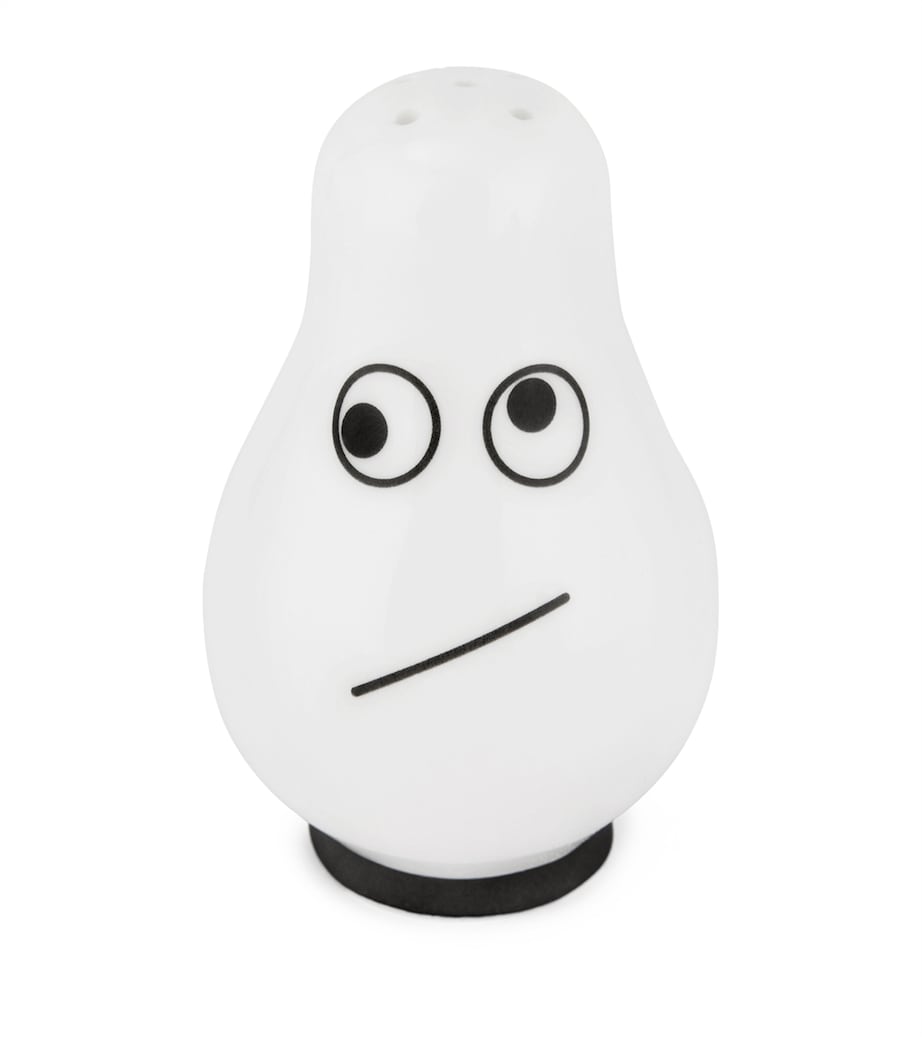 Bone China Eyes Salt and Pepper Shakers WHITE Image 4