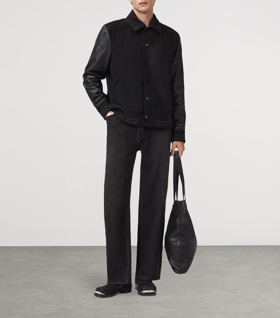 Endleton Bomber Jacket BLACK Image 3