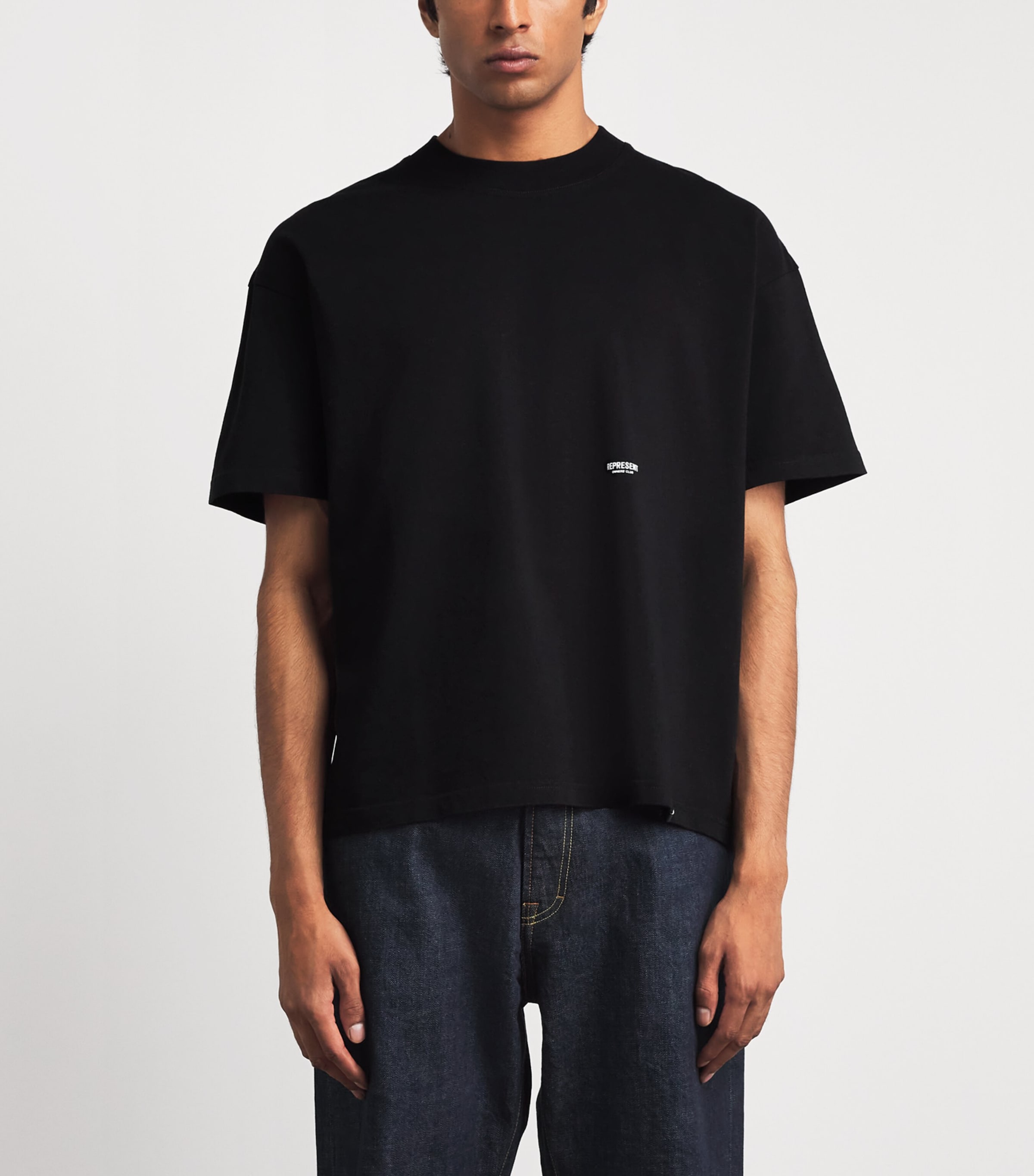 Represent Cotton Micro Owners Club T-shirt In Black