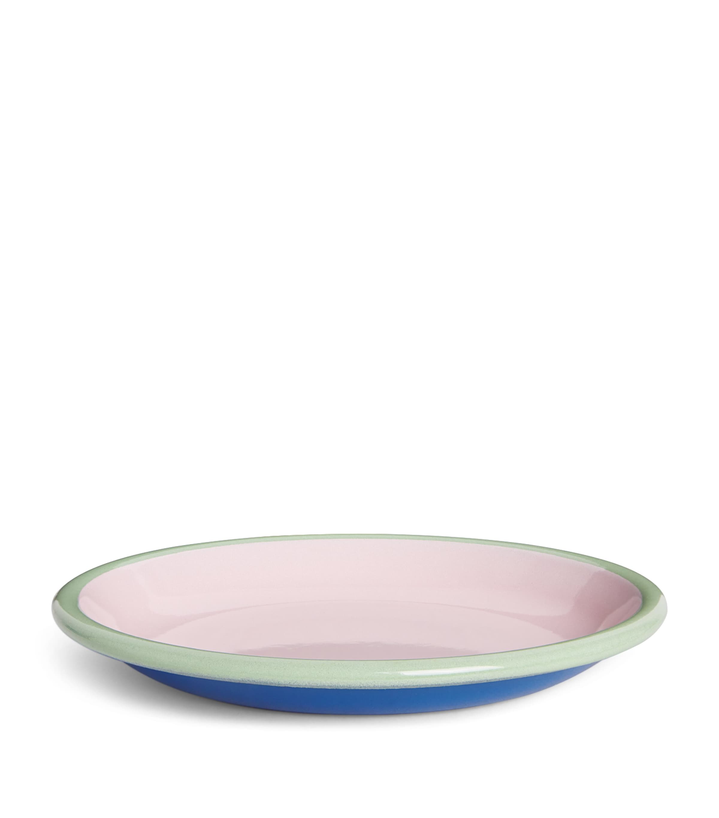 Harrods Enamel Plate In Pink