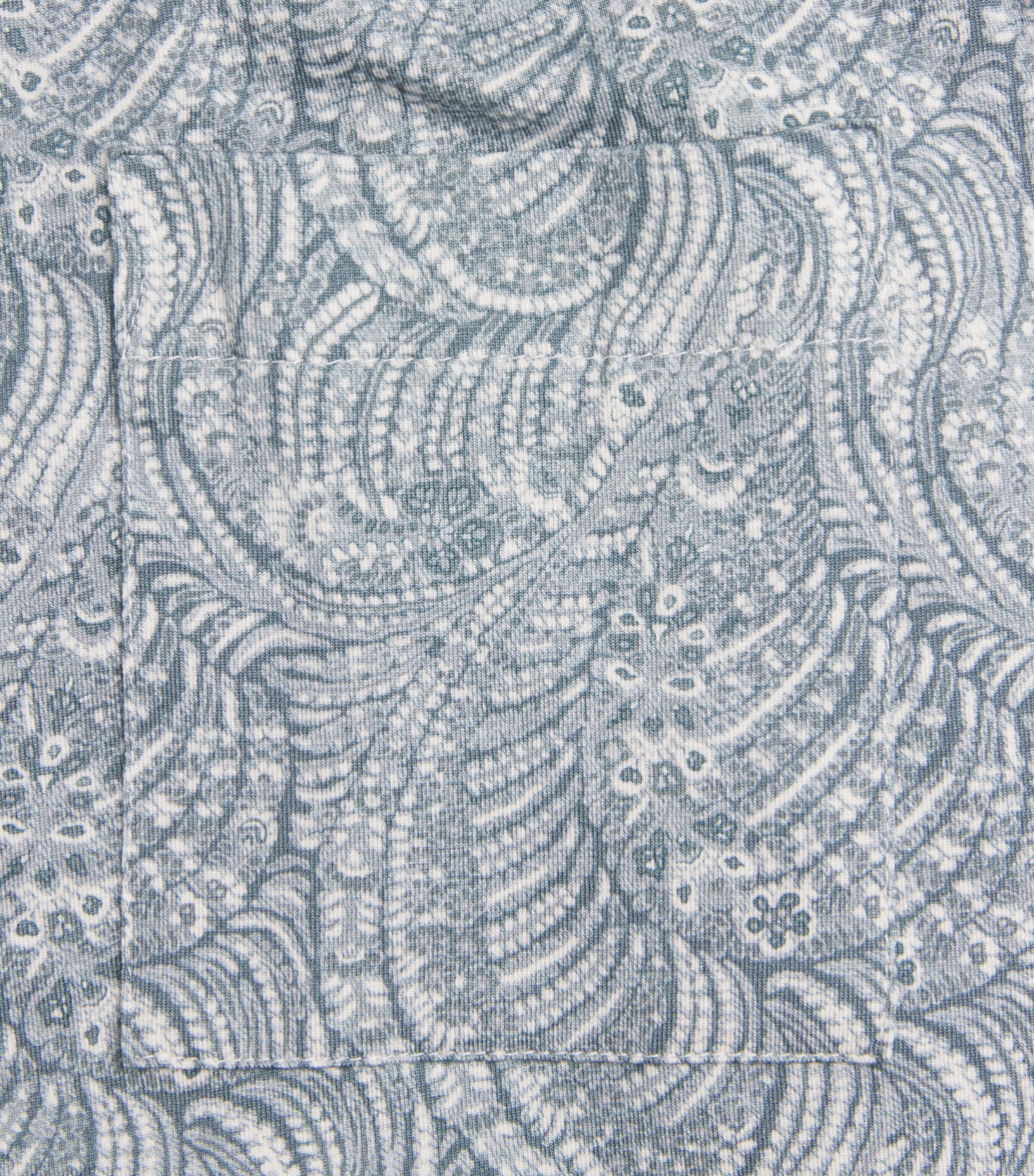 Homebody Mens Liberty Print Lounge Shorts Oscar Blue Image 6