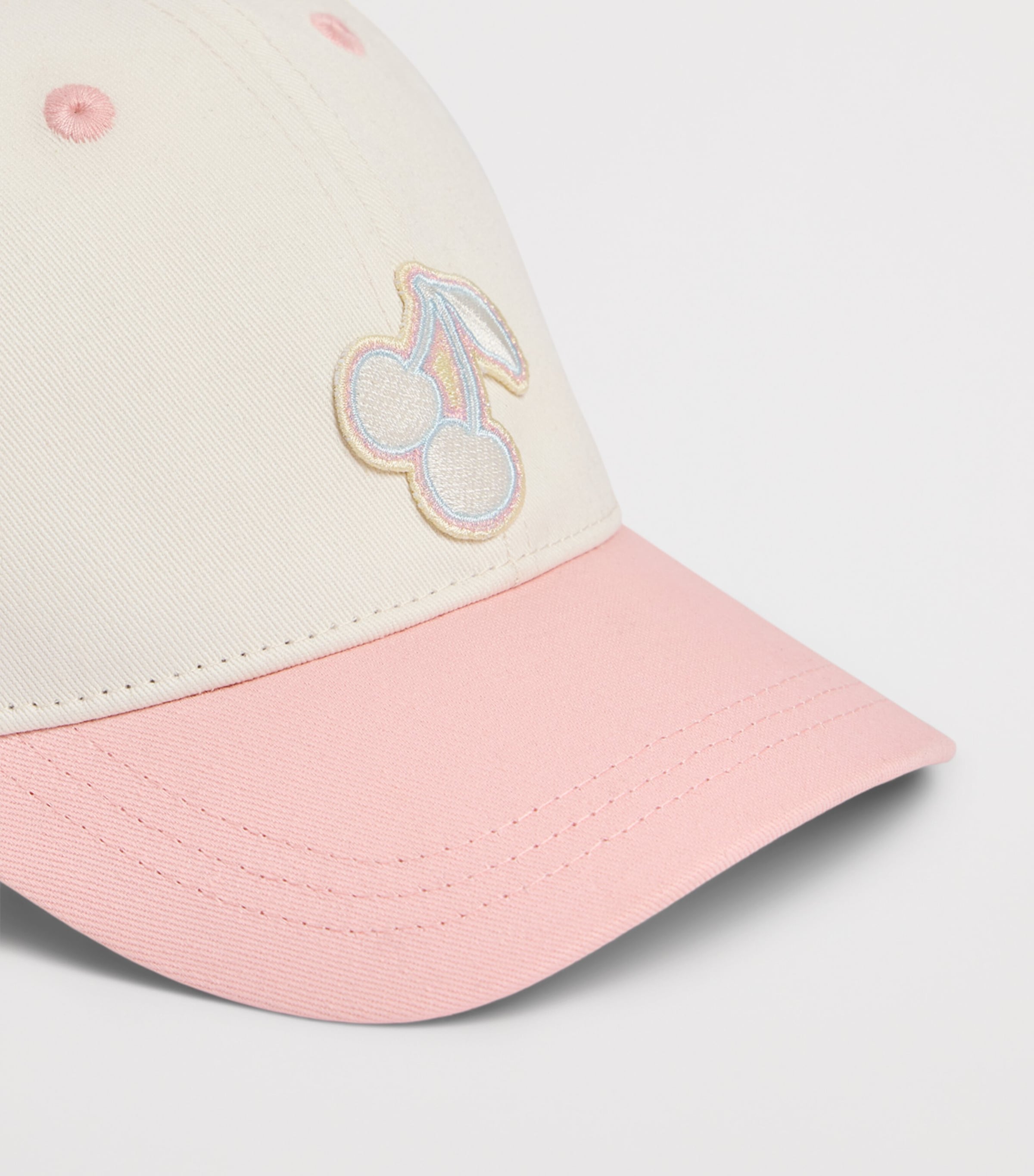 Bonpoint Embroidered Cap Ivoire Image 3