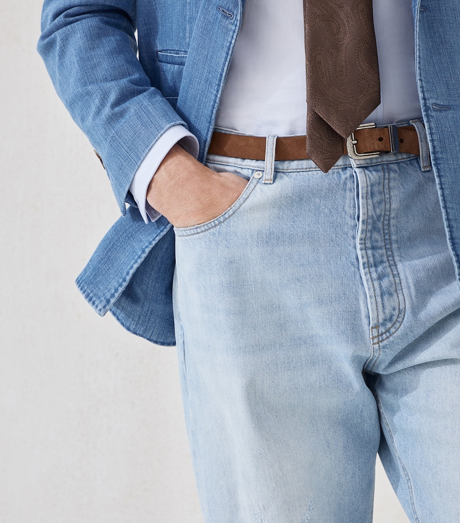 Iconic Straight-Fit Jeans C901R Image 5