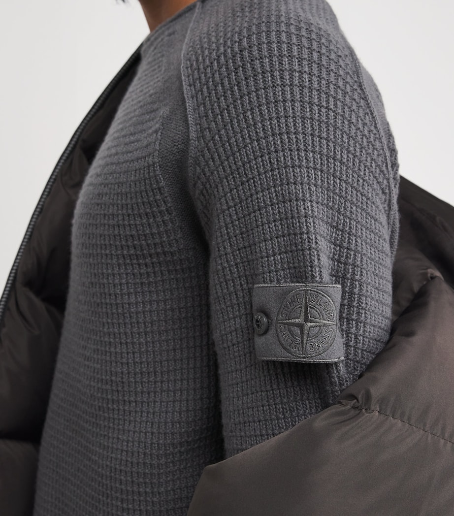 GHOST PIECE Virgin Wool Sweater V0067 Image 6