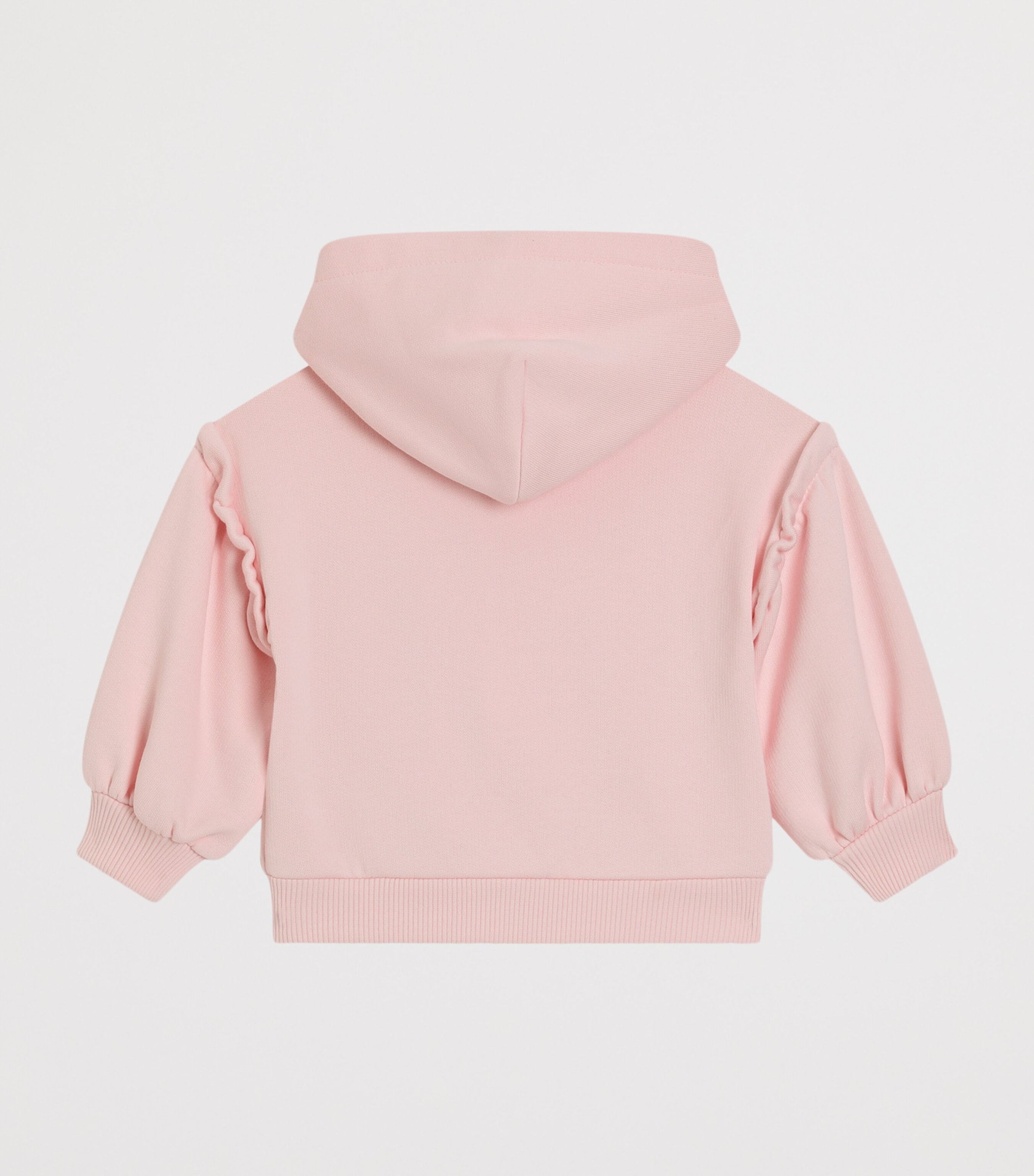 Dolce&Gabbana Kids Cotton Zip-Up Hoodie (3-30 Months) Lavender Image 2