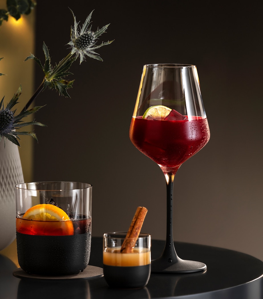 Set of 4 Manufacture Rock Red Wine Glasses (470ml) CLEAR Image 4