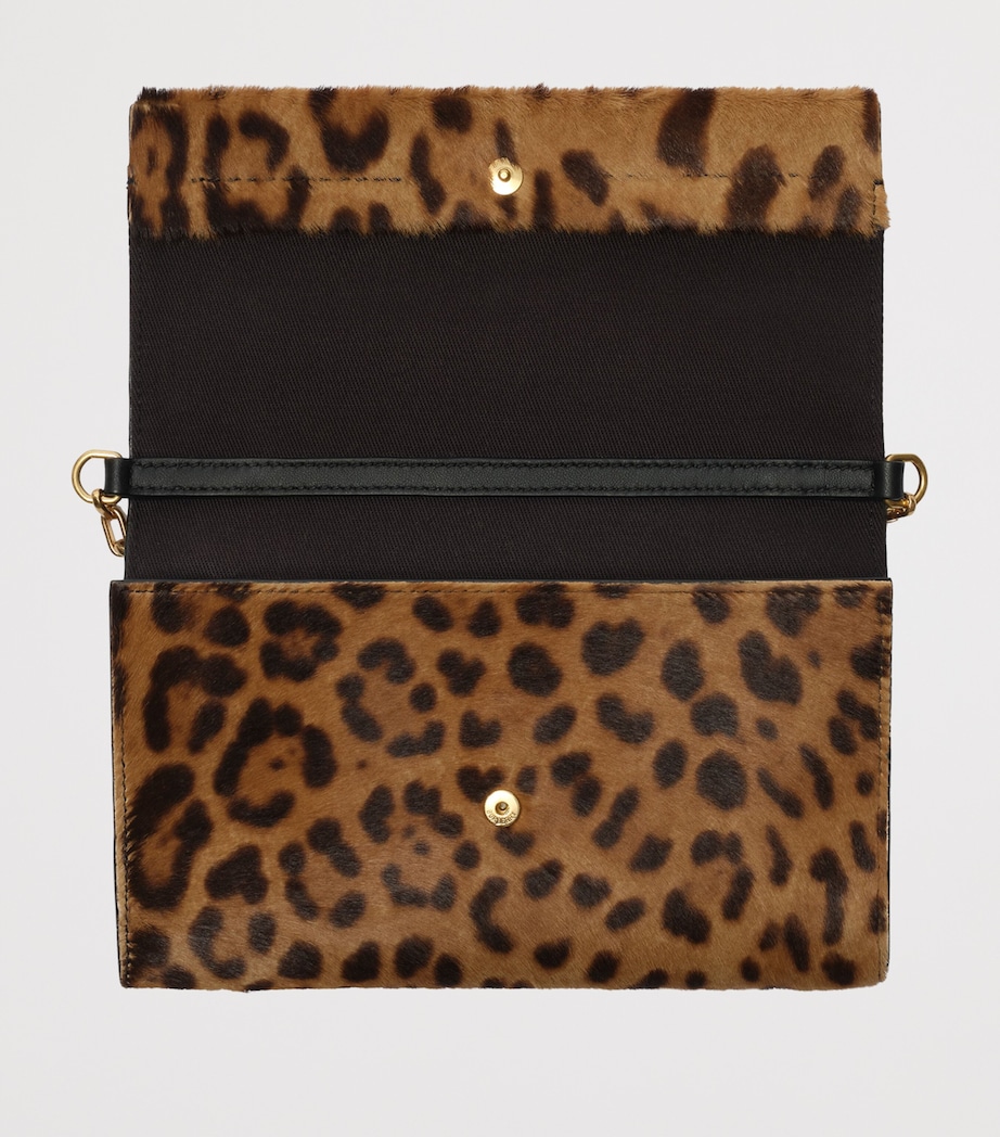Burberry Calf Hair Leopard-Print Cotswolds Wallet Leopard/black Image 4