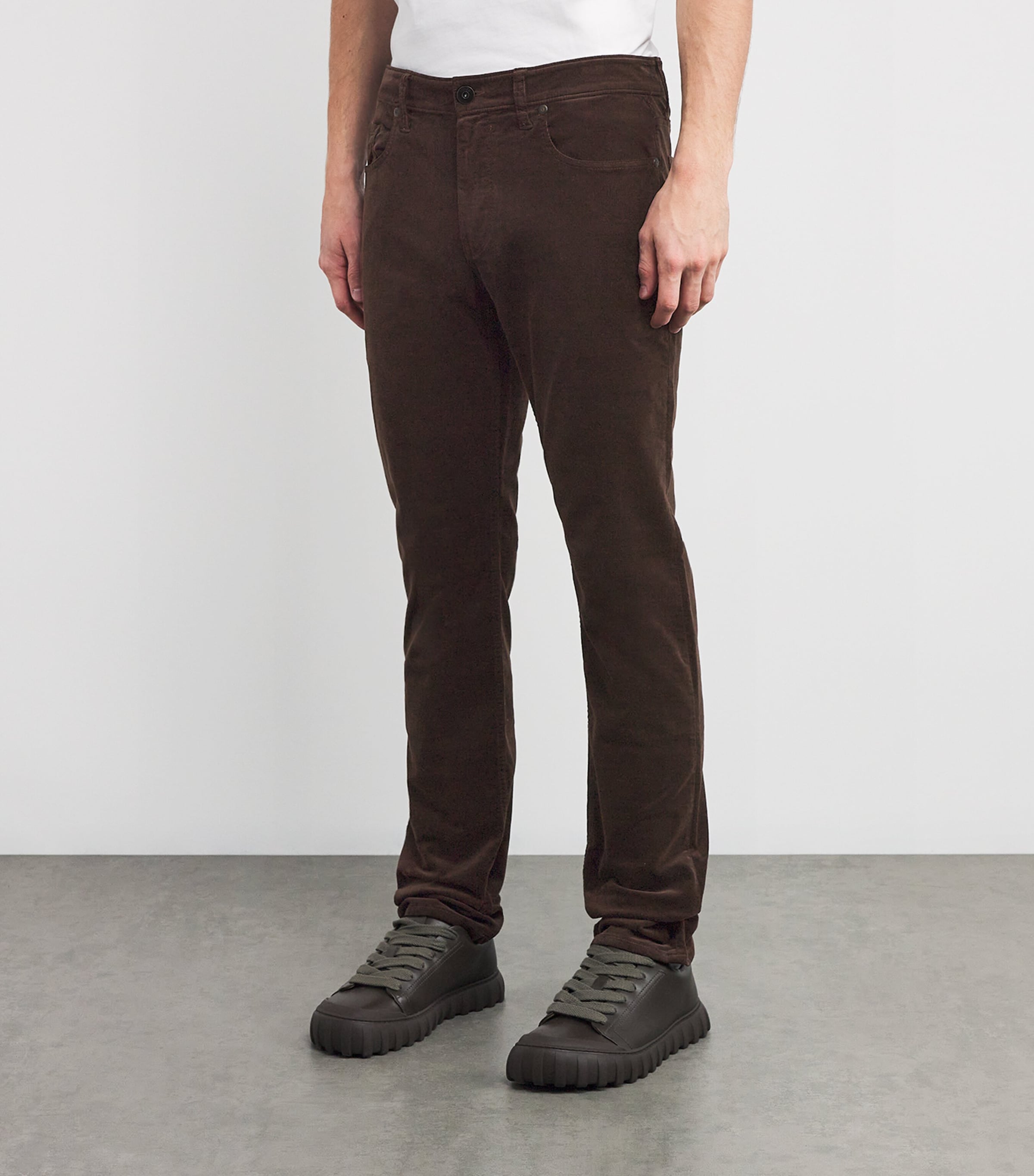 Corduroy Federal Slim-Straight Jeans DEEP WOODS Image 3