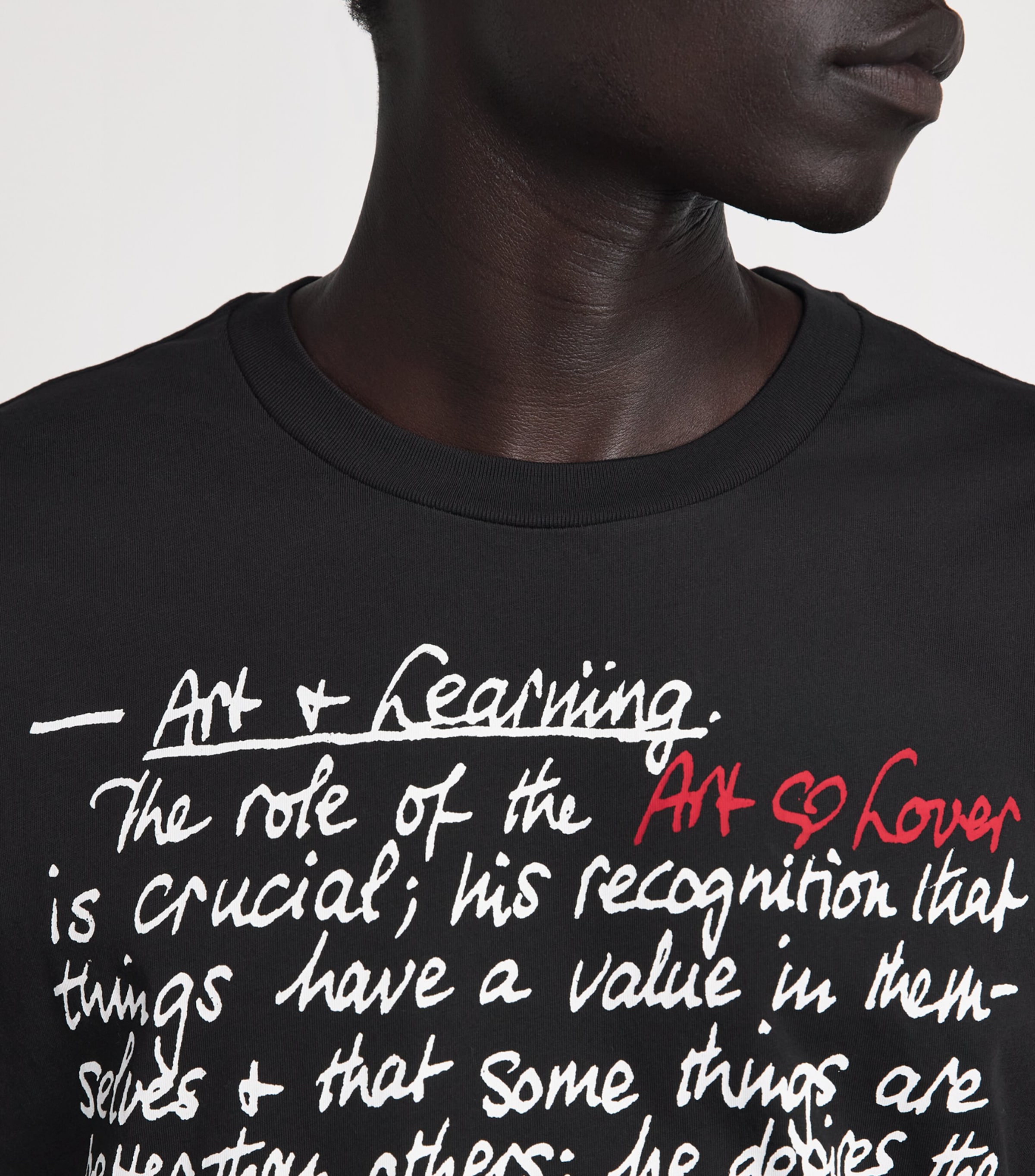 Vivienne Westwood Mens Cotton Printed T-Shirt Black Image 3