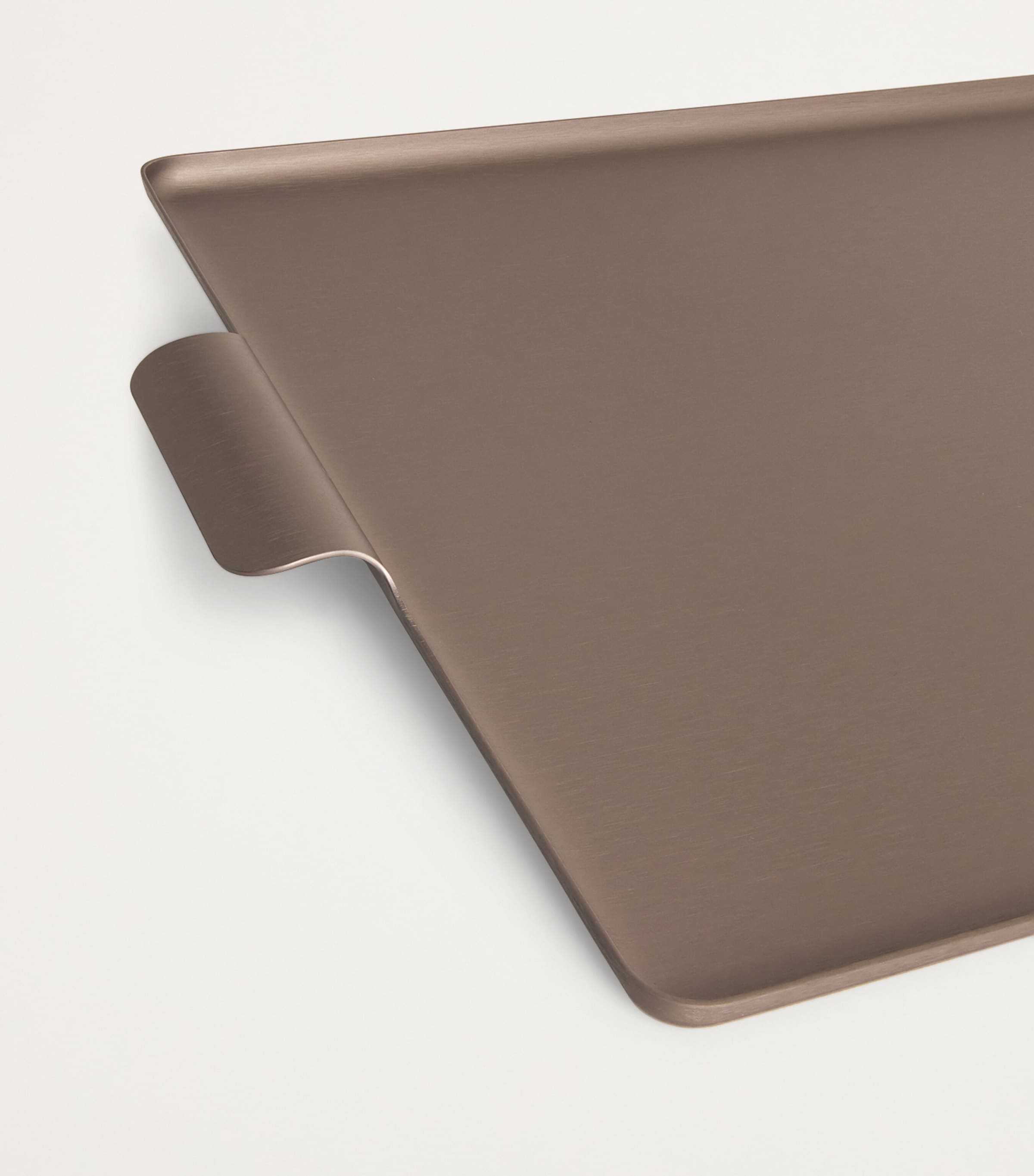 Pressed Serving Tray (32.5cm x 47cm) MOCHA Image 3