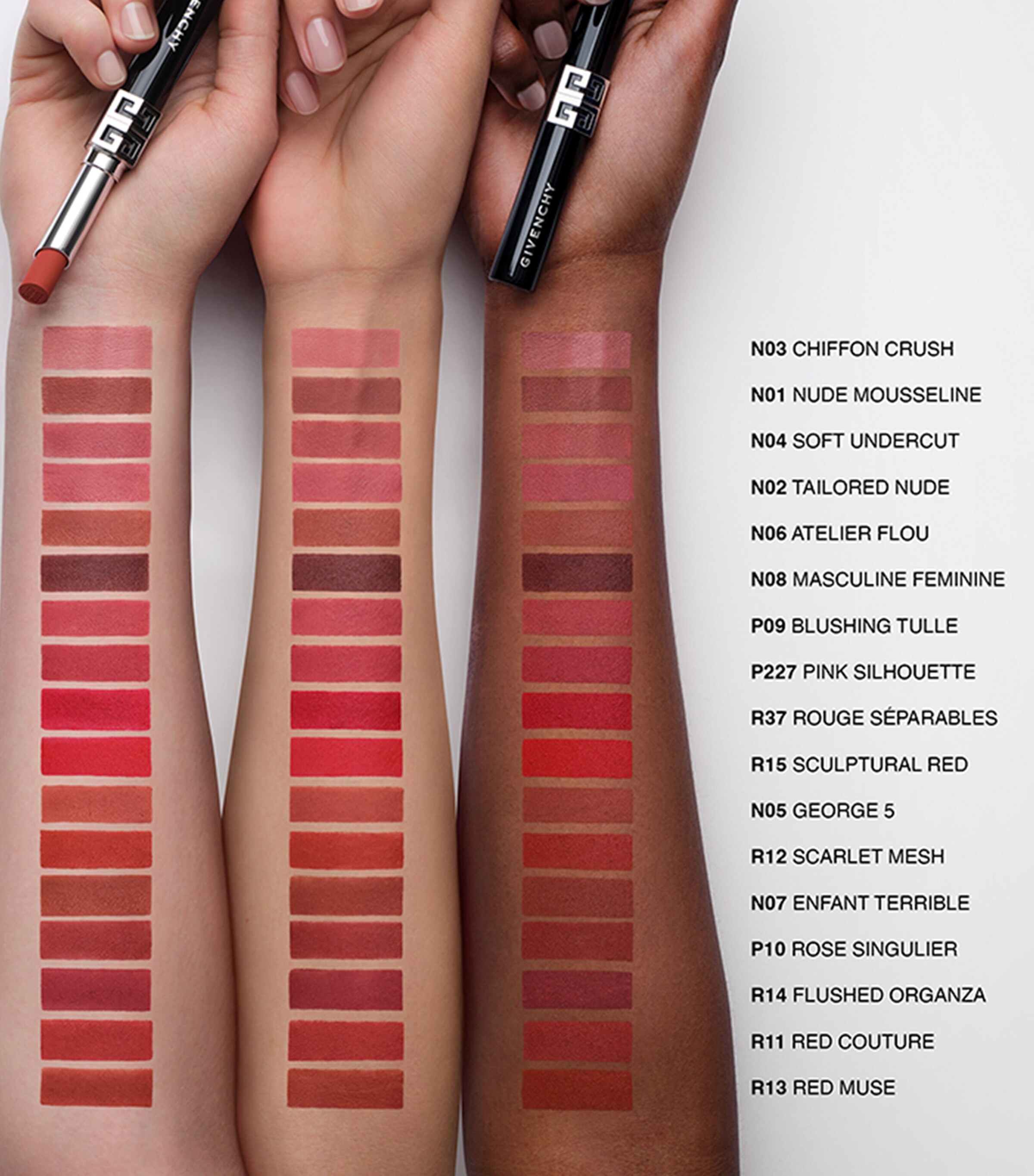 Givenchy Le Rouge Velvet Matte Lipstick Image 3
