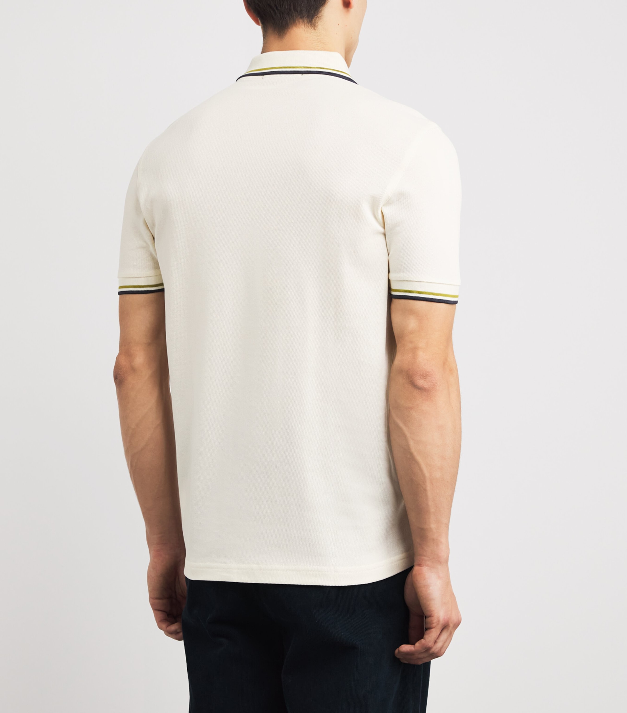 Twin Tipped Polo Shirt 46A ECR/TBYLLW/ANCGY Image 4