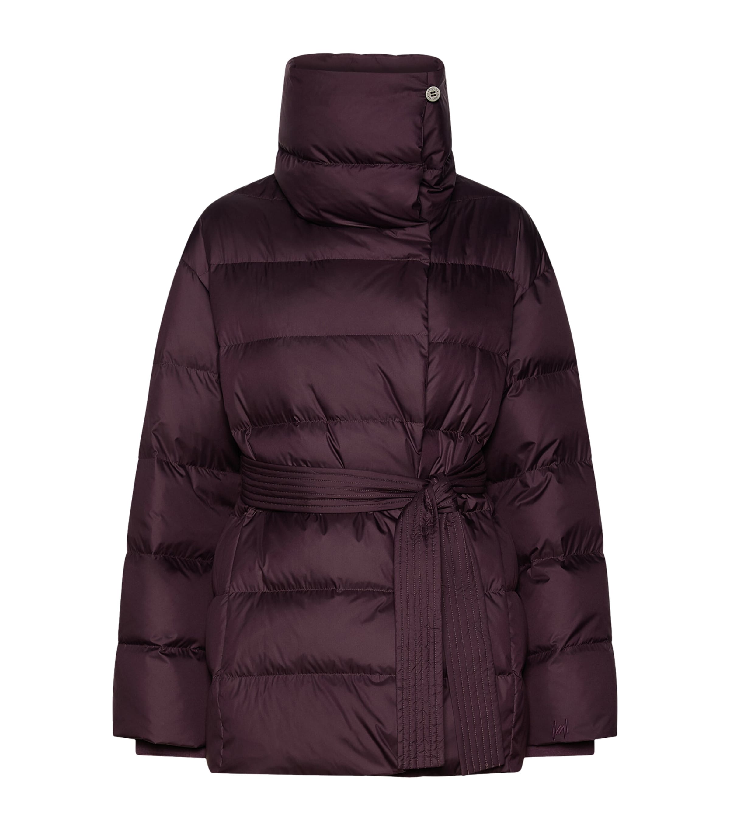 Marella Womens Down Quilted Jacket Blackberry Image 1