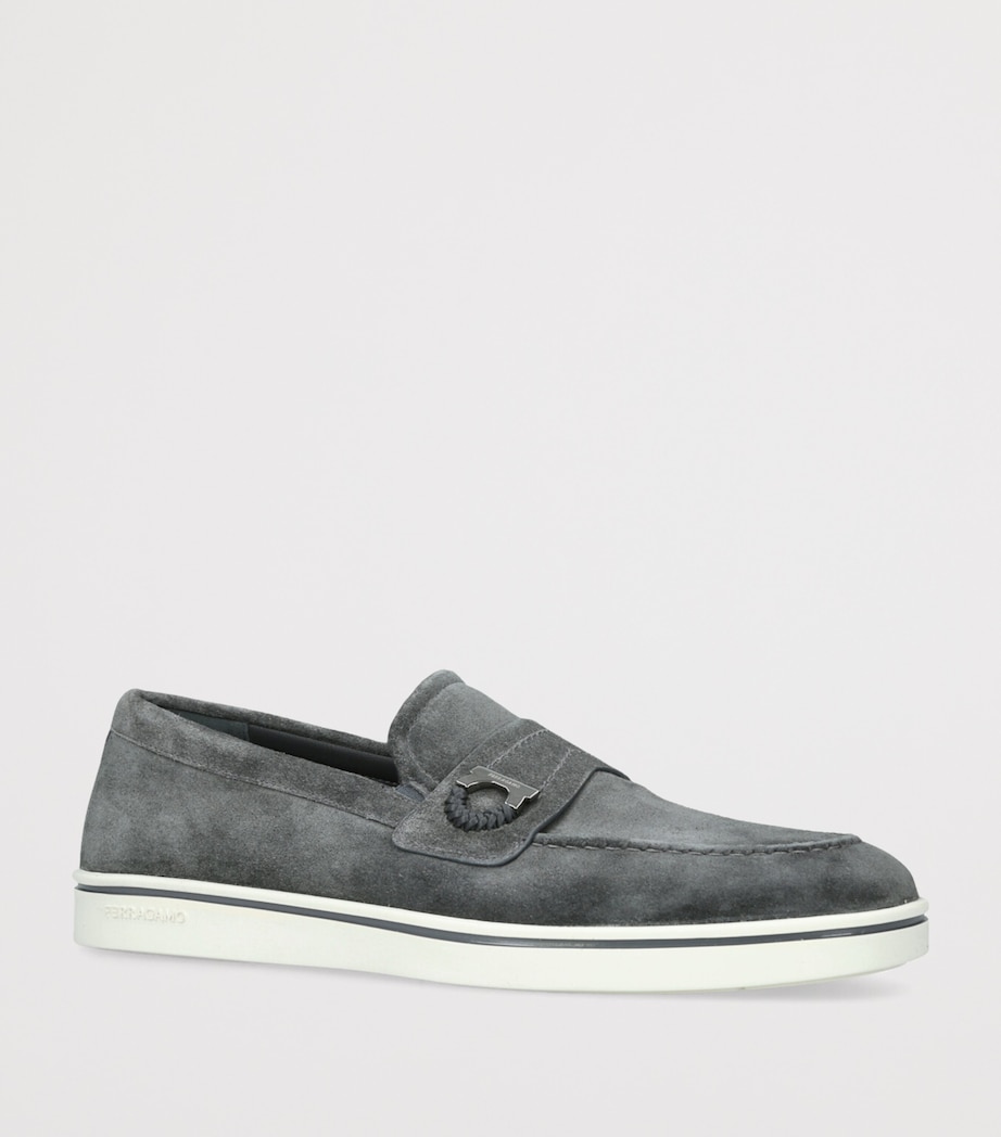 Suede Tancredi Loafers GREY Image 3