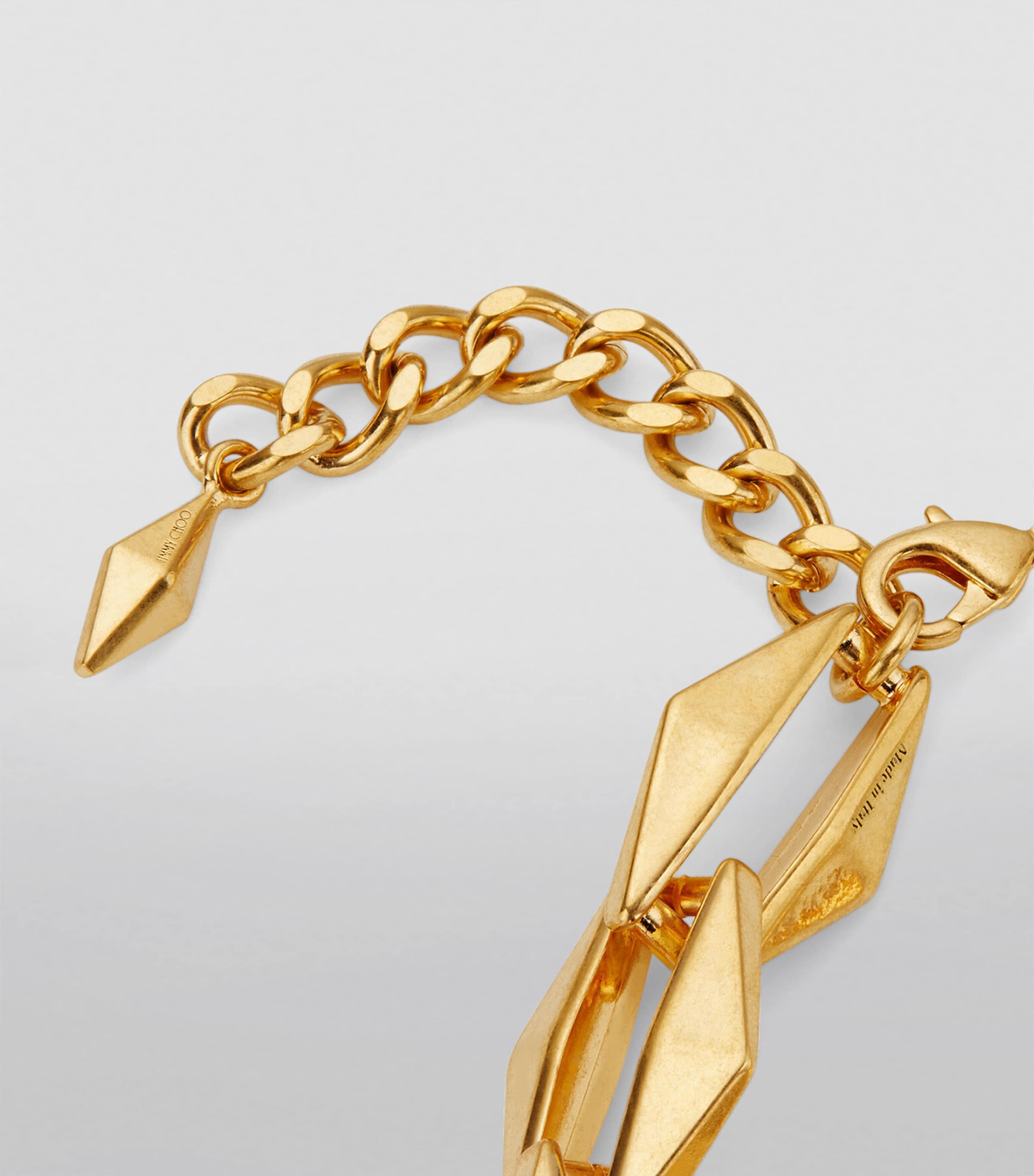 Diamond Chain Necklace GOLD Image 4
