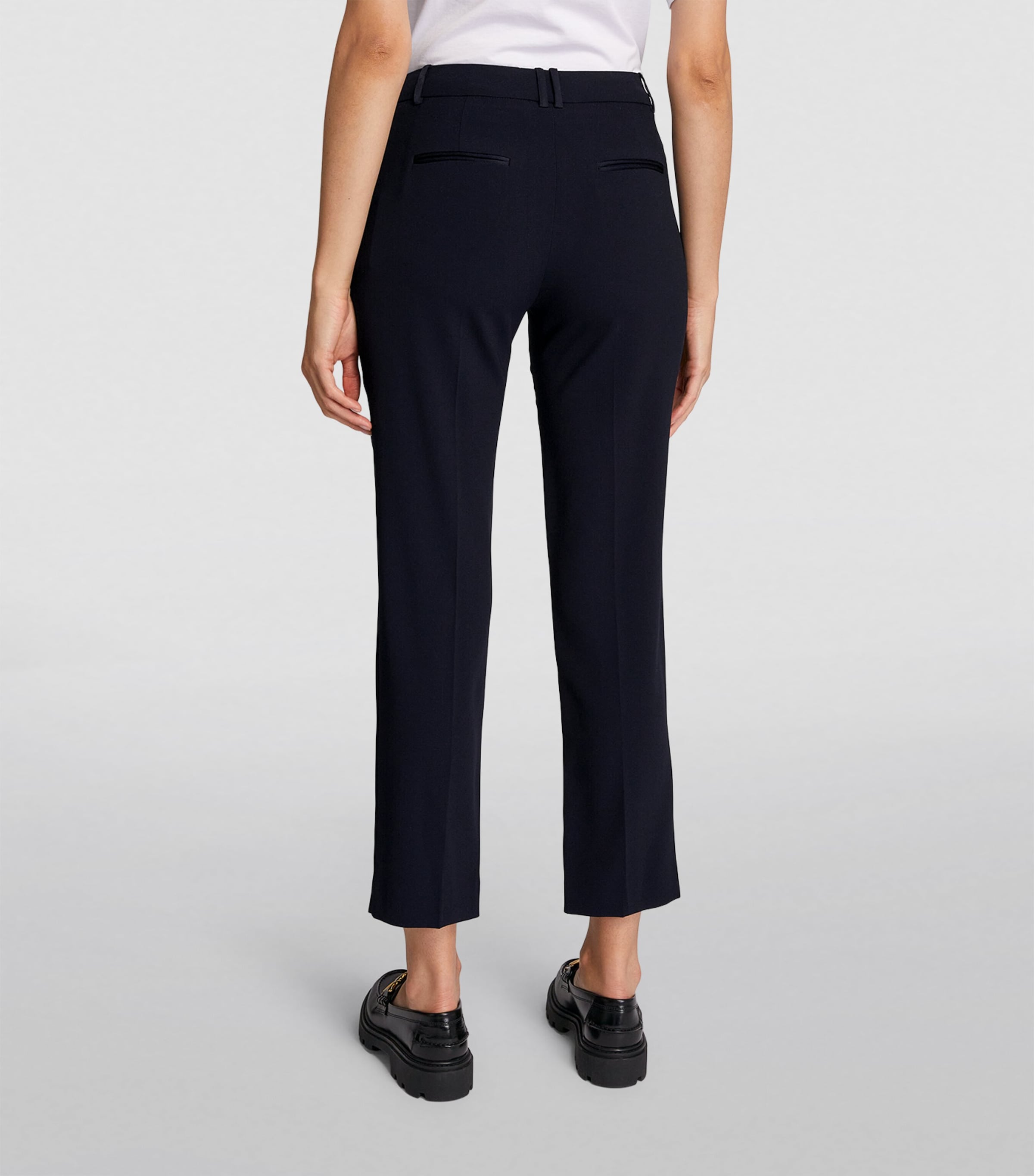 Tailored Trousers NAVY Image 4