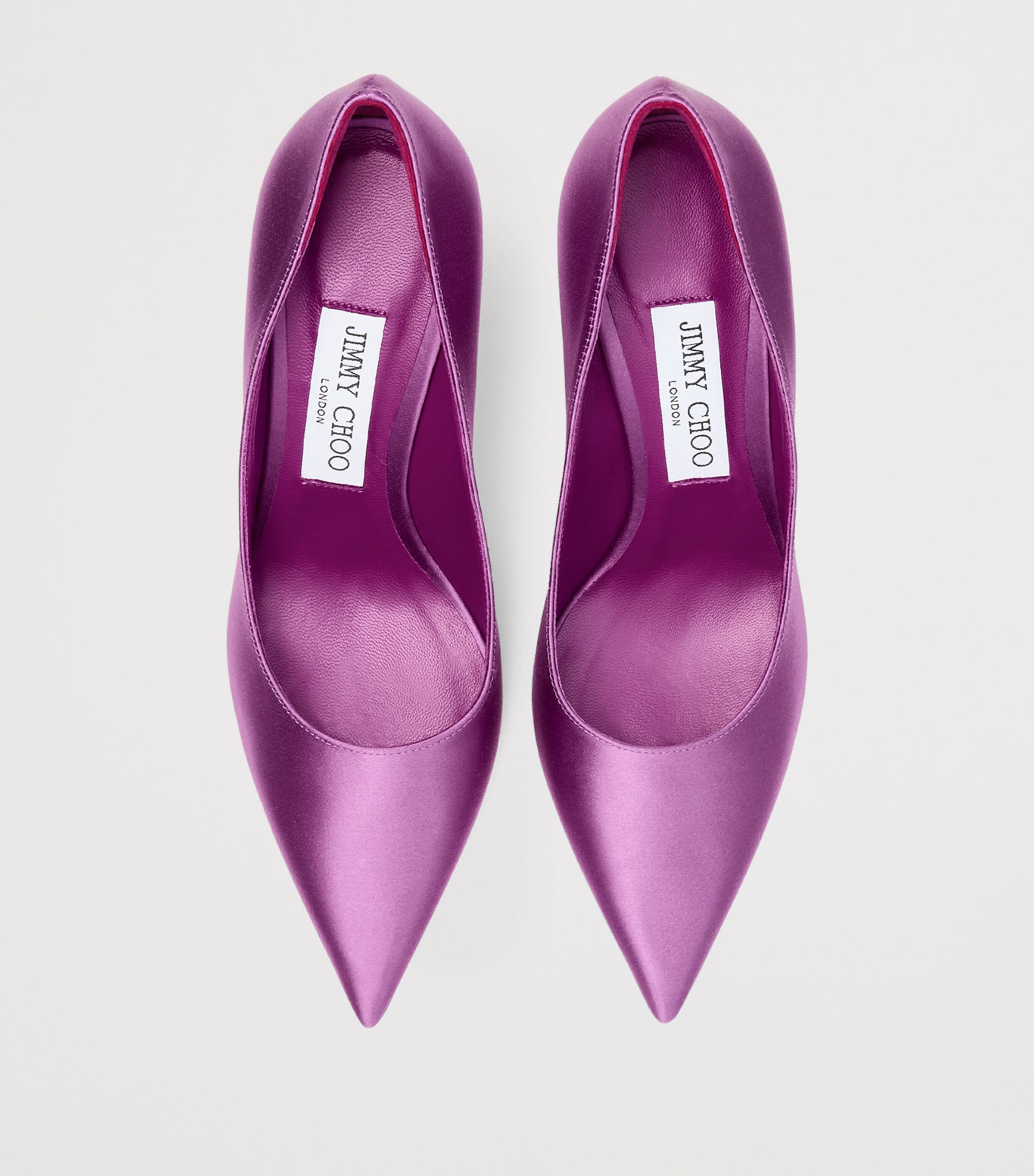 Love 85 Satin Pumps VIOLET ORCHID Image 4