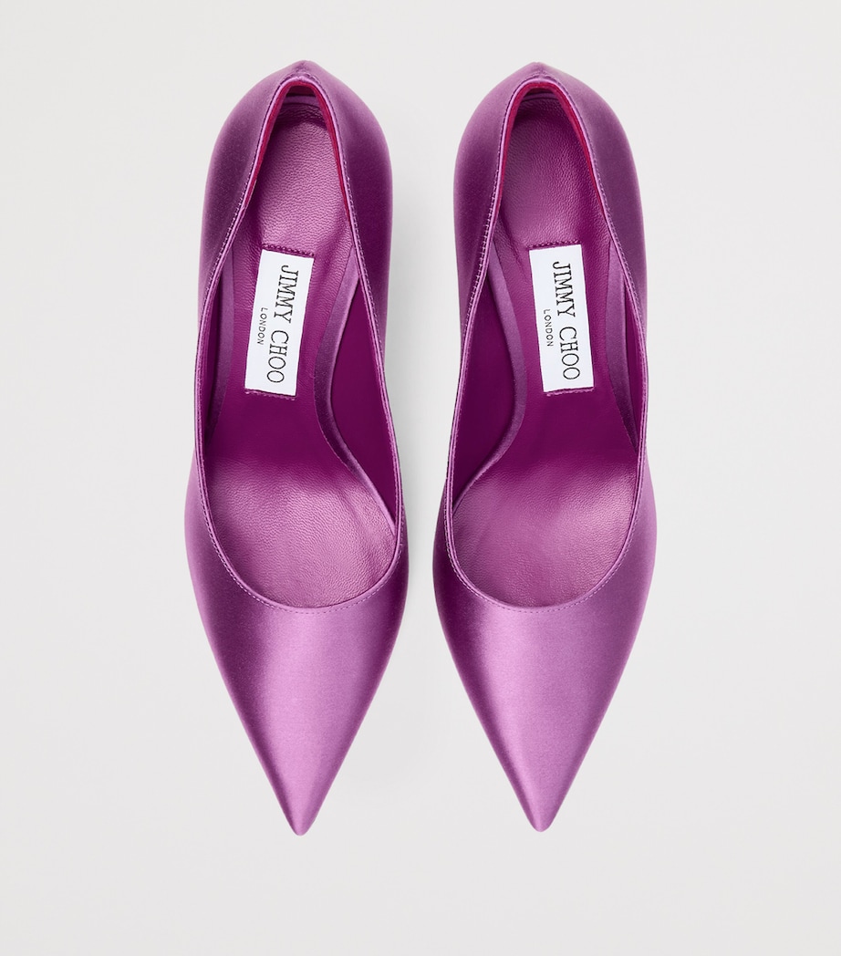Love 85 Satin Pumps VIOLET ORCHID Image 3