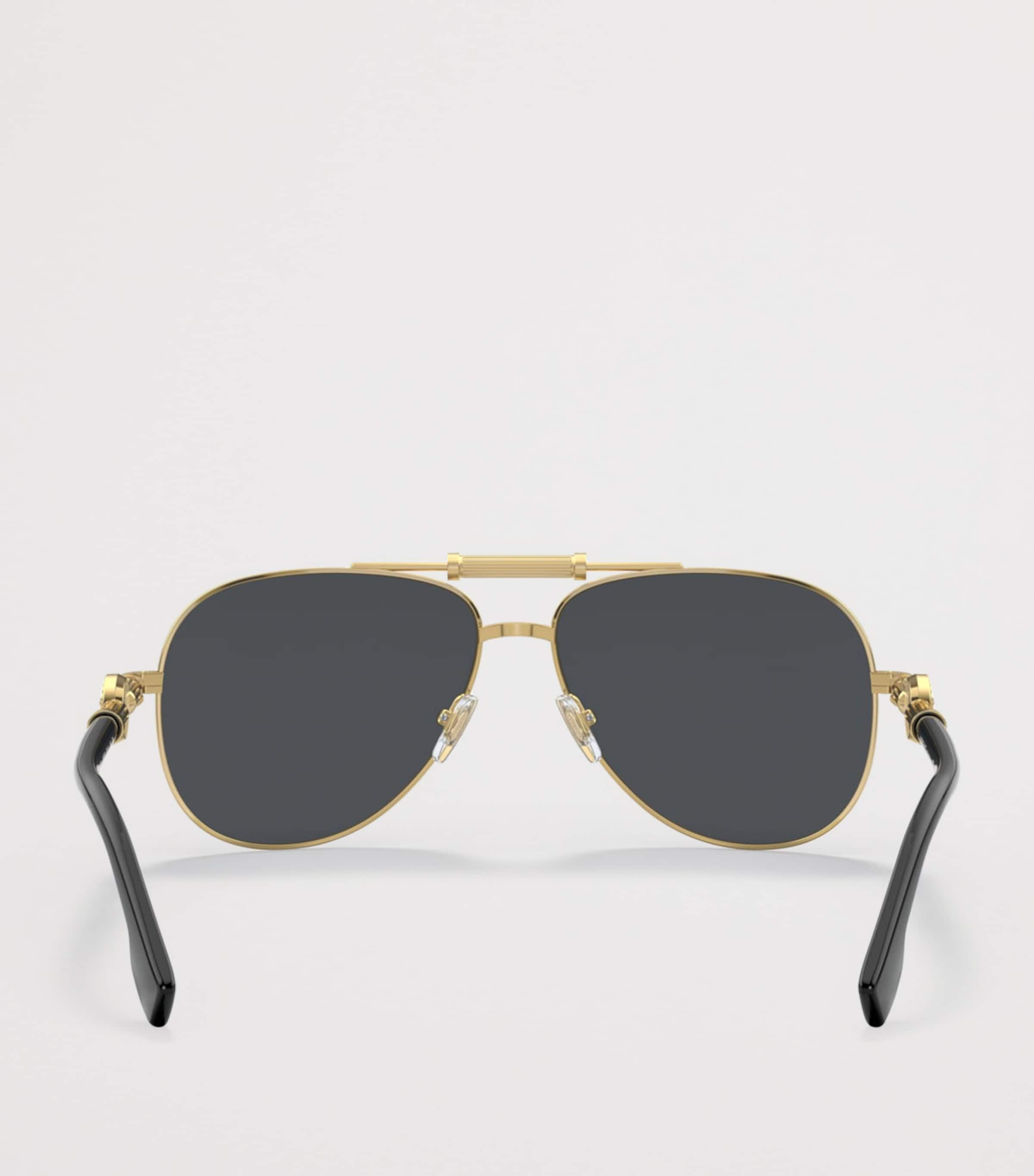 Versace Metal VE2236 Pilot Sunglasses Image 4