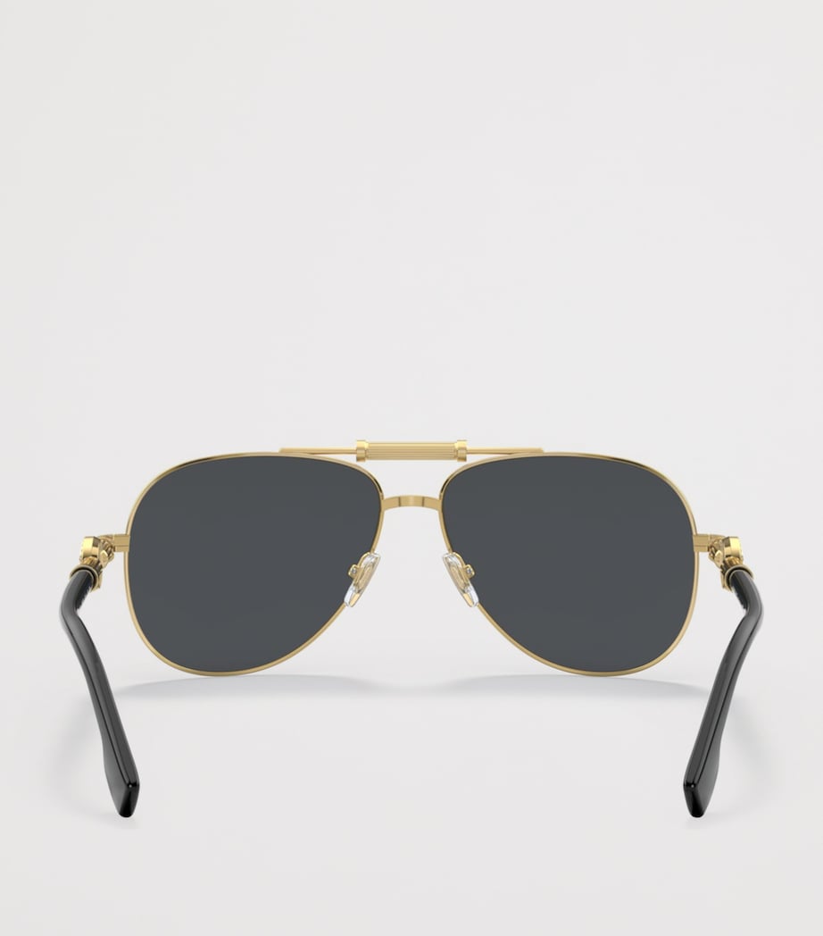 Versace Metal VE2236 Pilot Sunglasses Image 4
