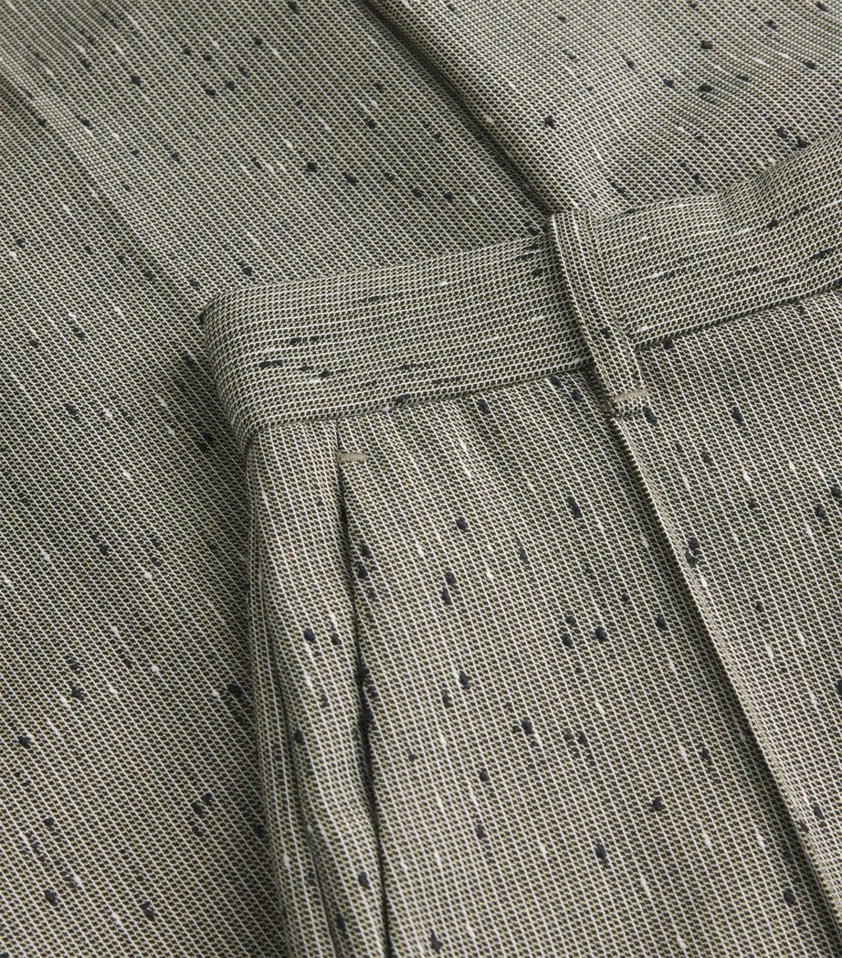 Slubbed Noma Straight Trousers KHAKI MARLE D70 Image 5
