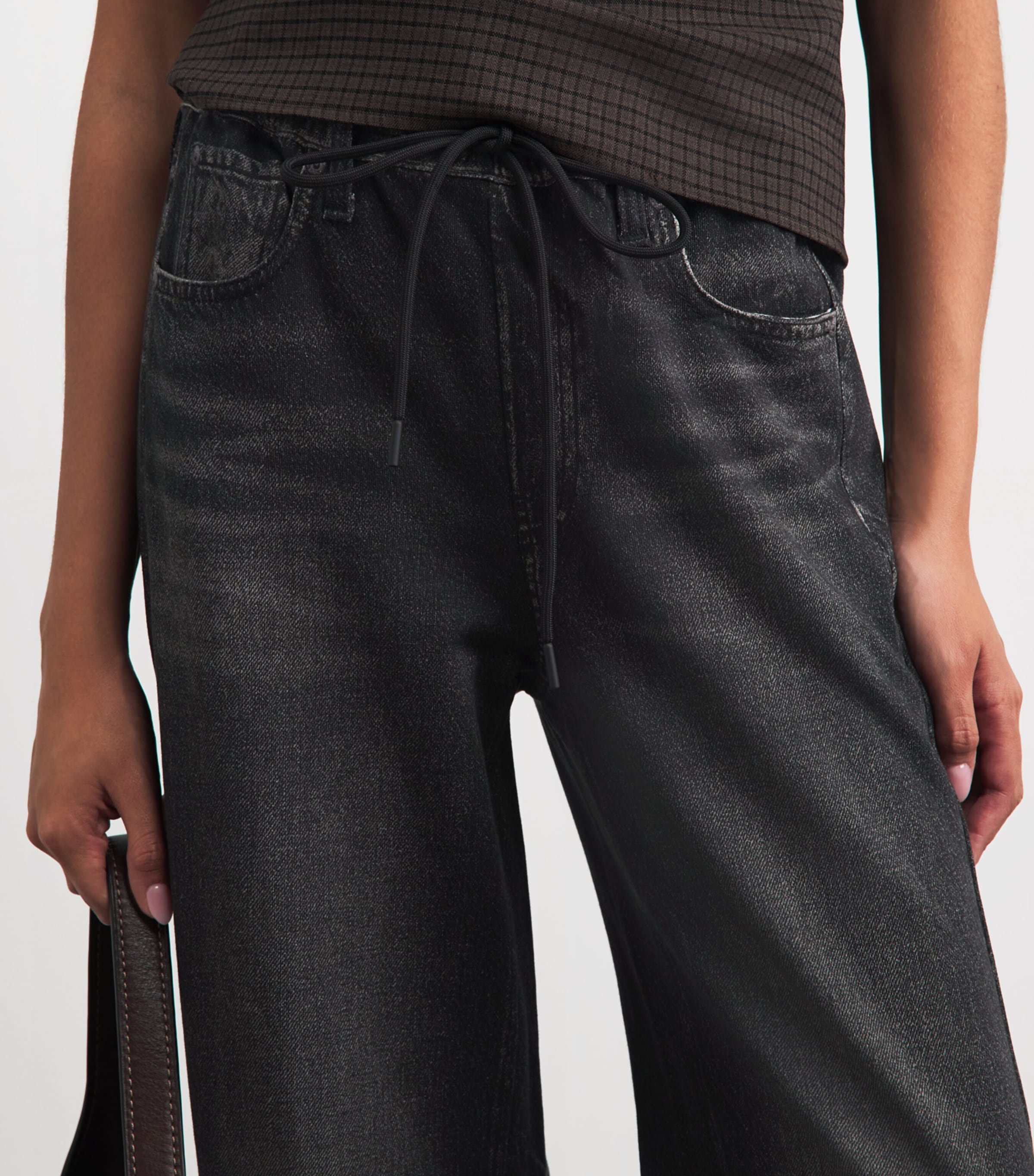 Rag & Bone Womens Miramar Terry Track Pants Wshbk Image 3