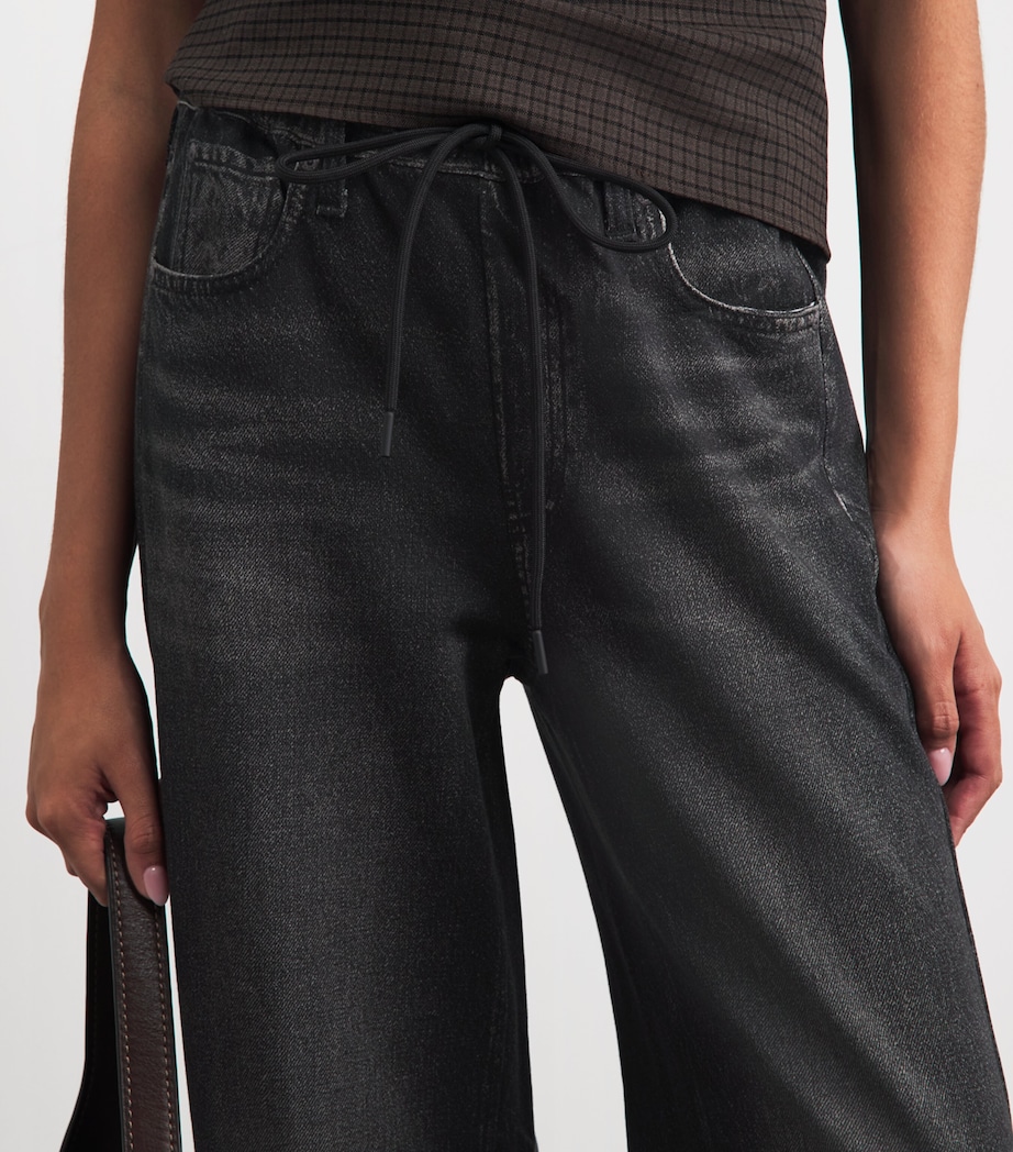 Rag & Bone Womens Miramar Terry Track Pants Wshbk Image 3